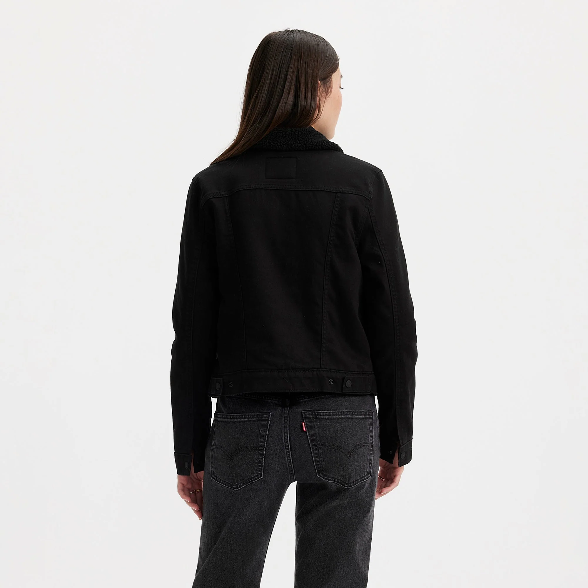 Levi’s® Women's Original Sherpa Trucker Jacket - Image 3
