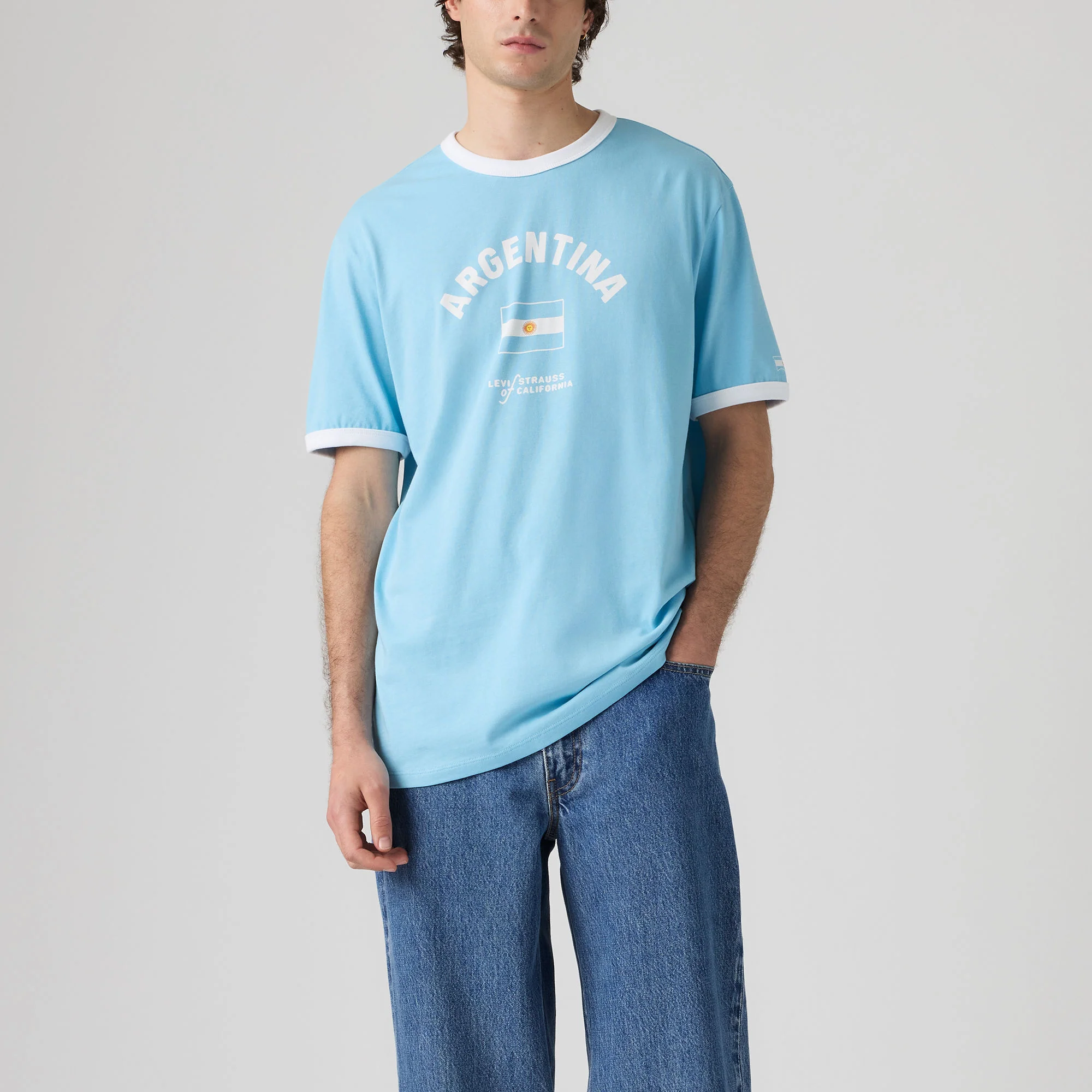 Levi's® Argentina Men's Ringer Tee - Image 5
