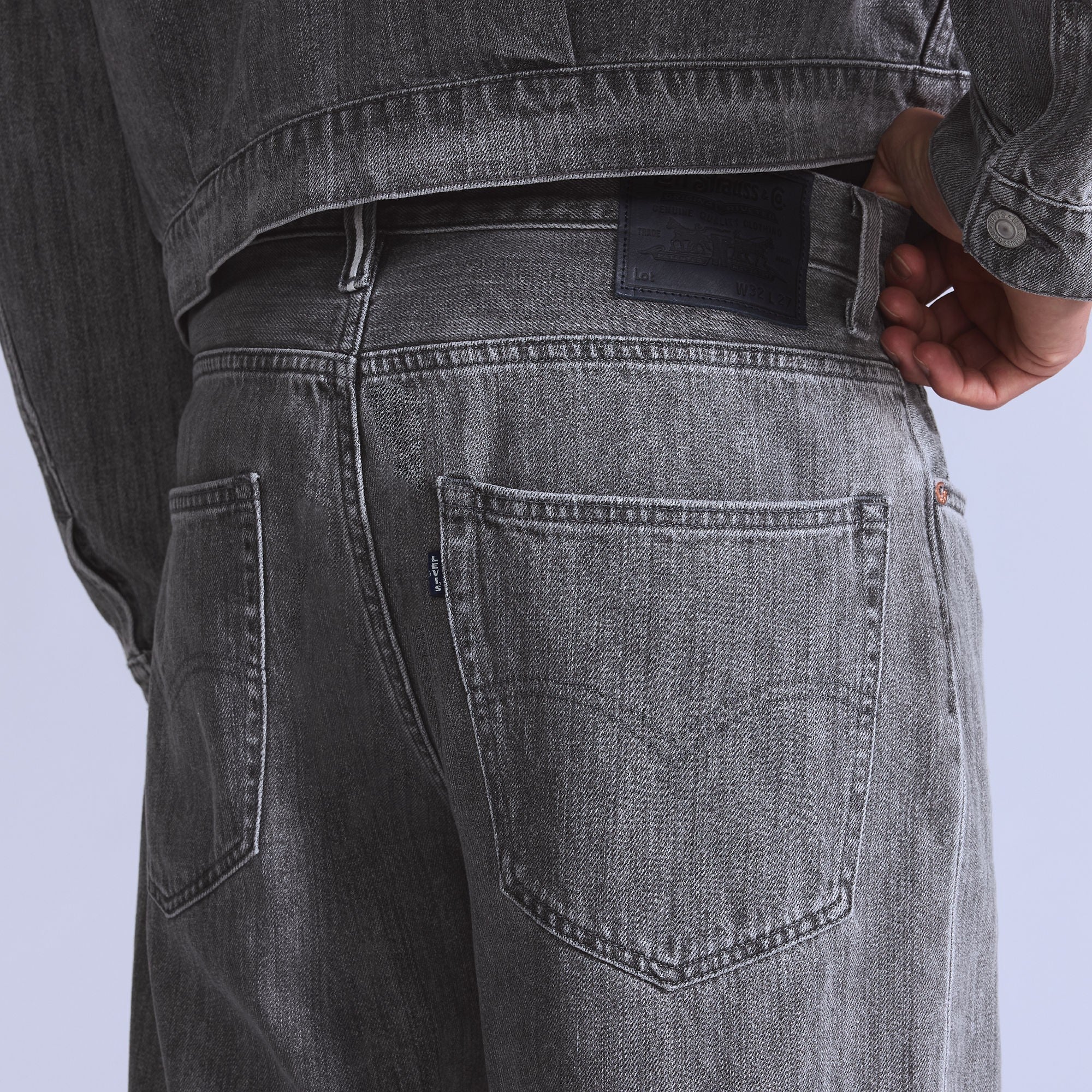 Levi's® Blue Tab™ Men's Marker Selvedge Loose Jeans - Image 6