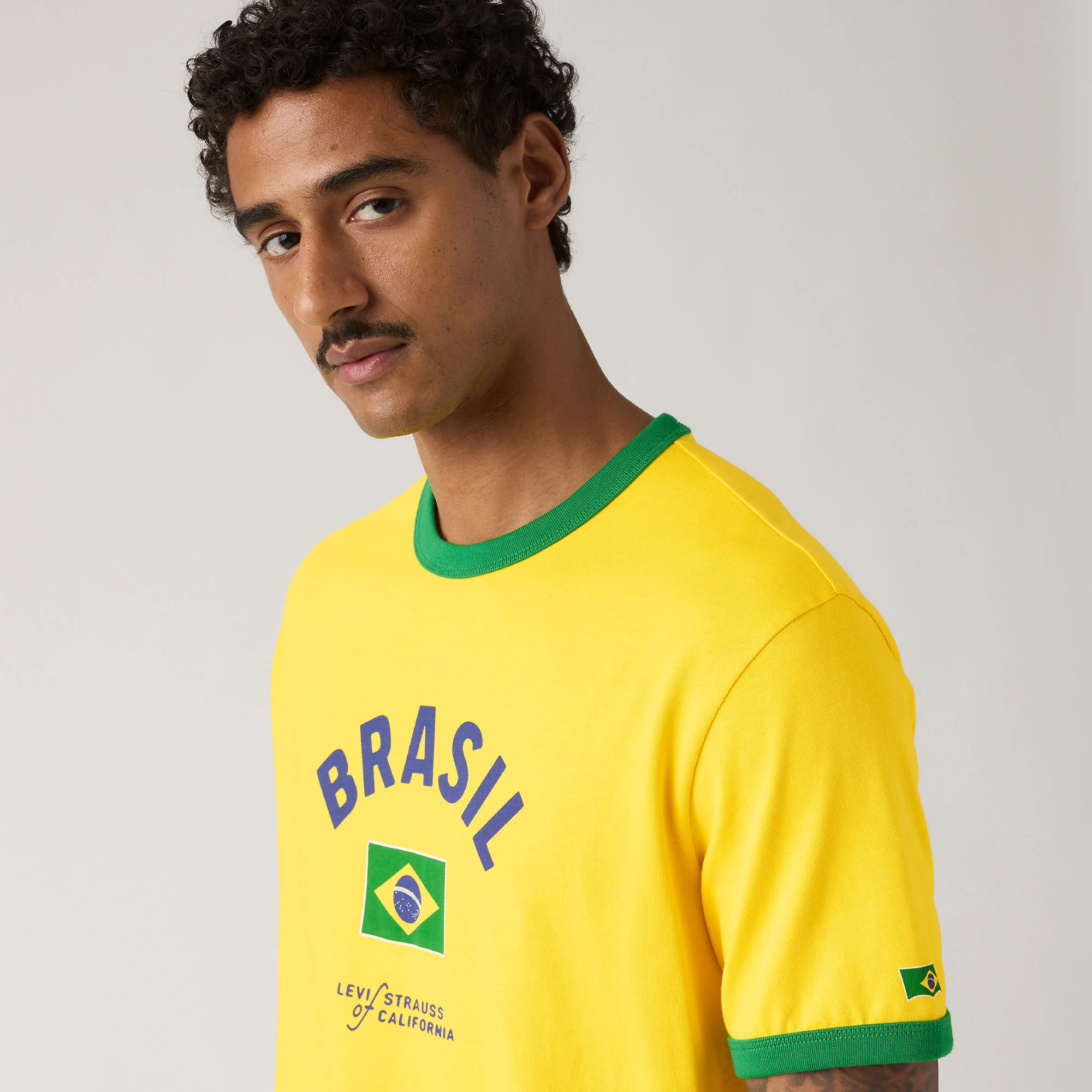 Levi's® Brazil Men's Ringer Tee - Image 4