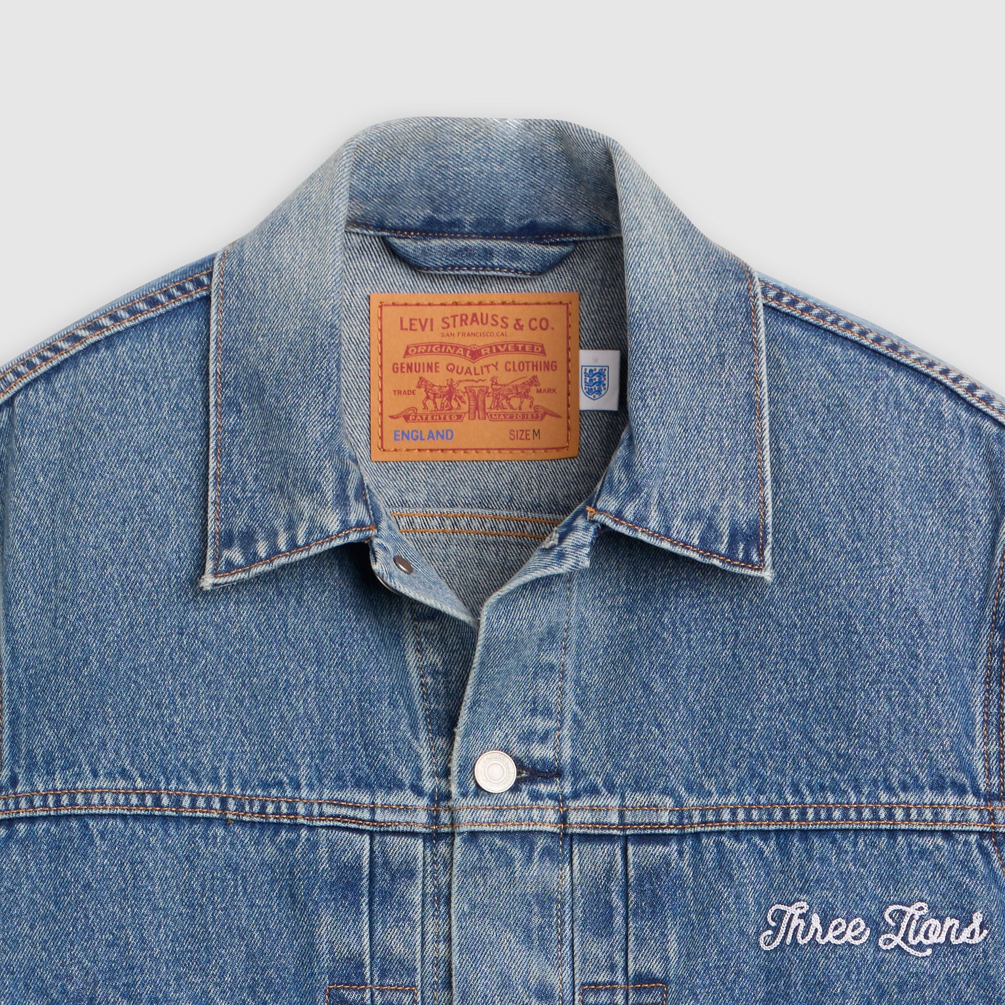 Levi's® England Football Type II Trucker Jacket - Image 11
