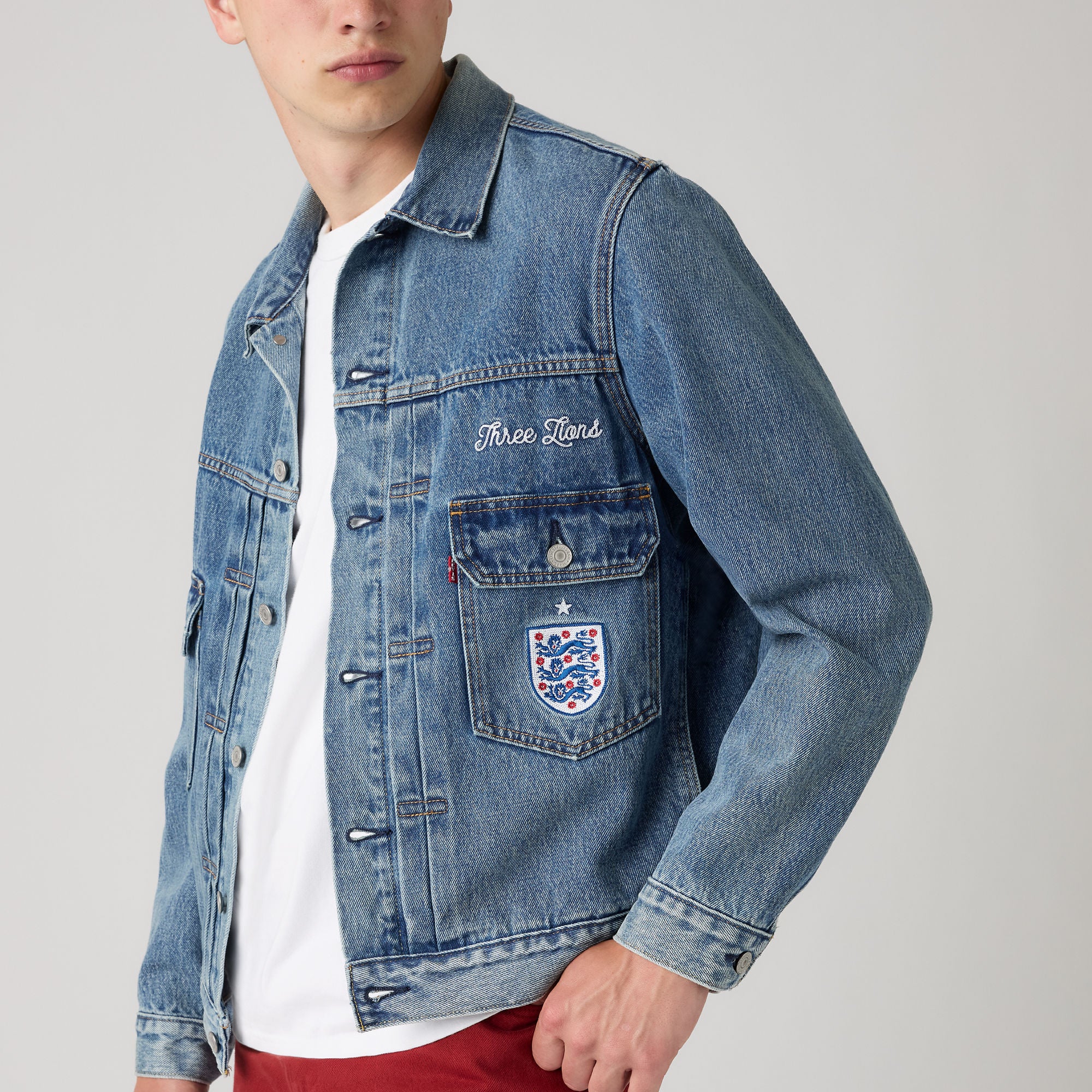 Levi's® England Football Type II Trucker Jacket - Image 4