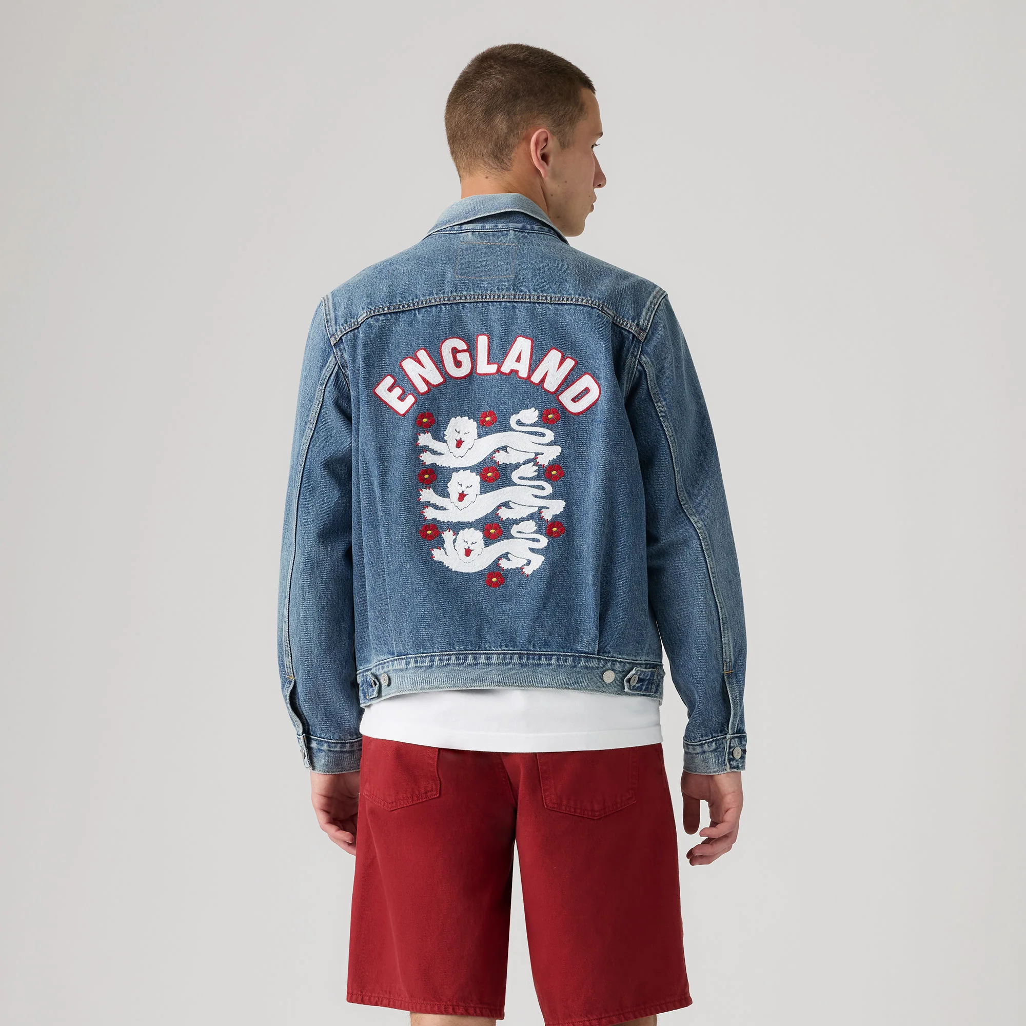 Levi's® England Football Type II Trucker Jacket - Image 6