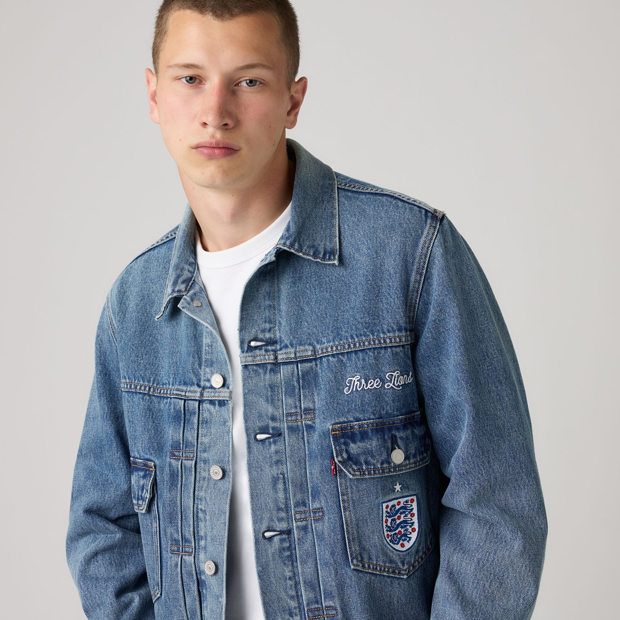 Levi's® England Football Type II Trucker Jacket - Image 7