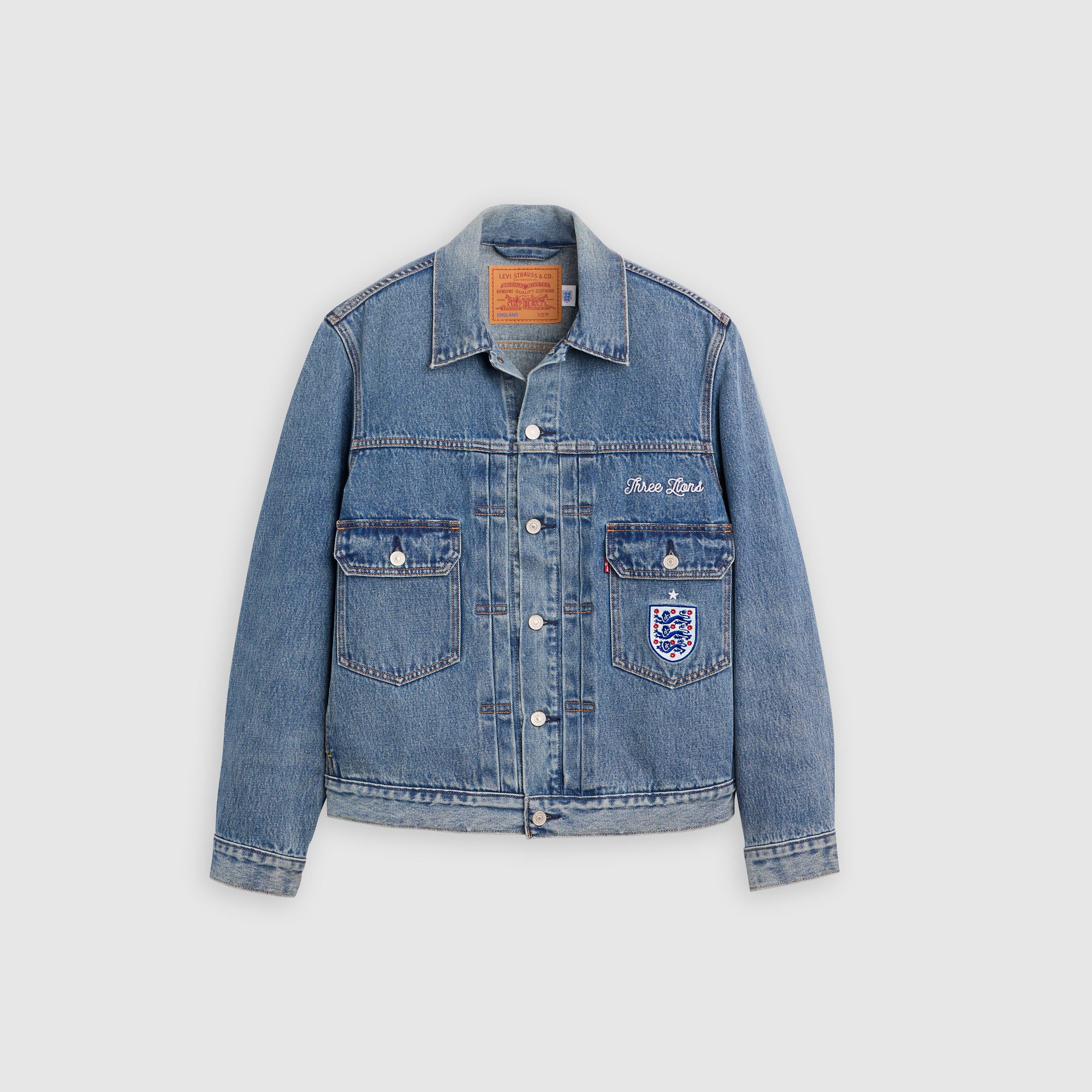 Levi's® England Football Type II Trucker Jacket - Image 9