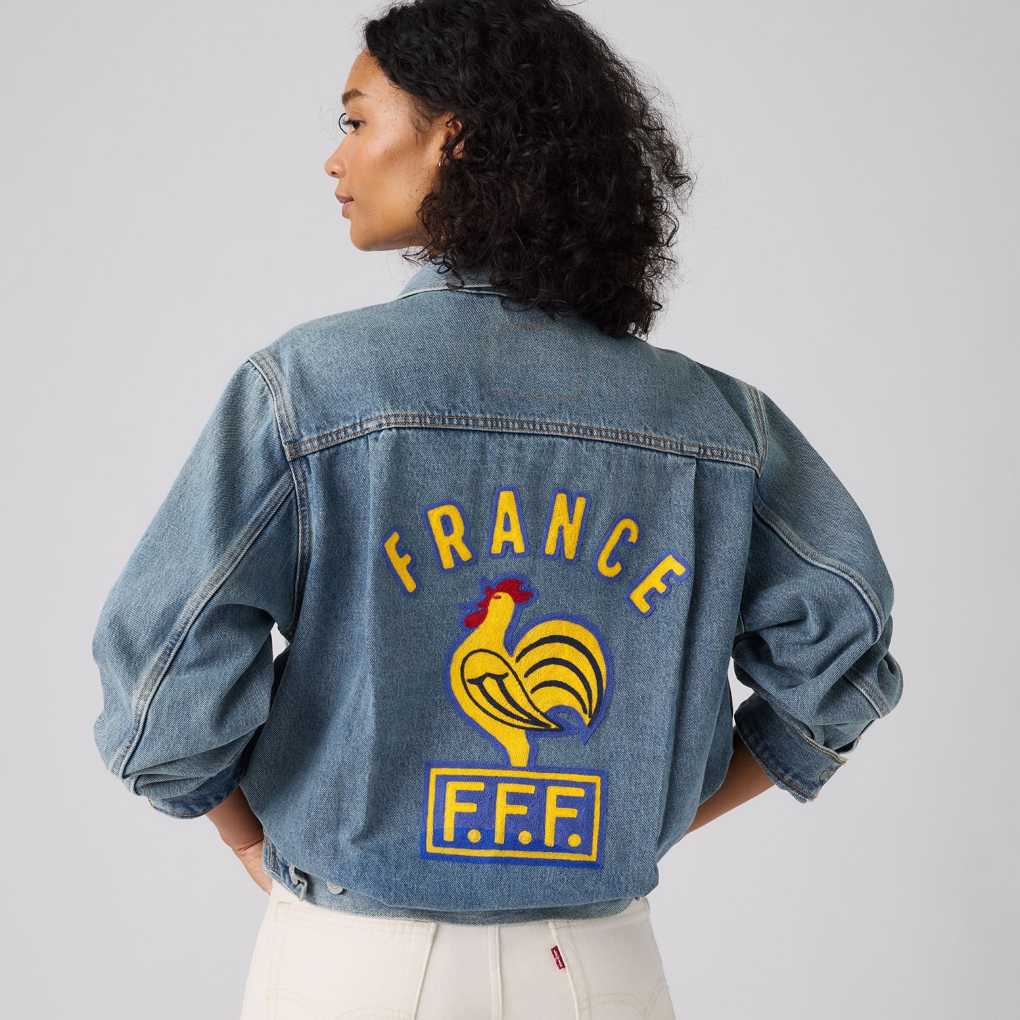 Levi's® France Football Type II Trucker Jacket - Image 5