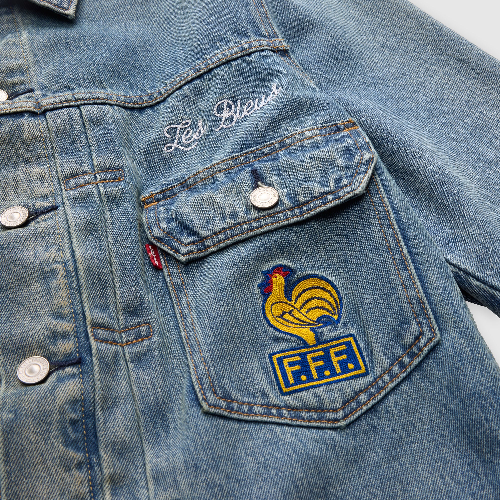 Levi's® France Football Type II Trucker Jacket - Image 9