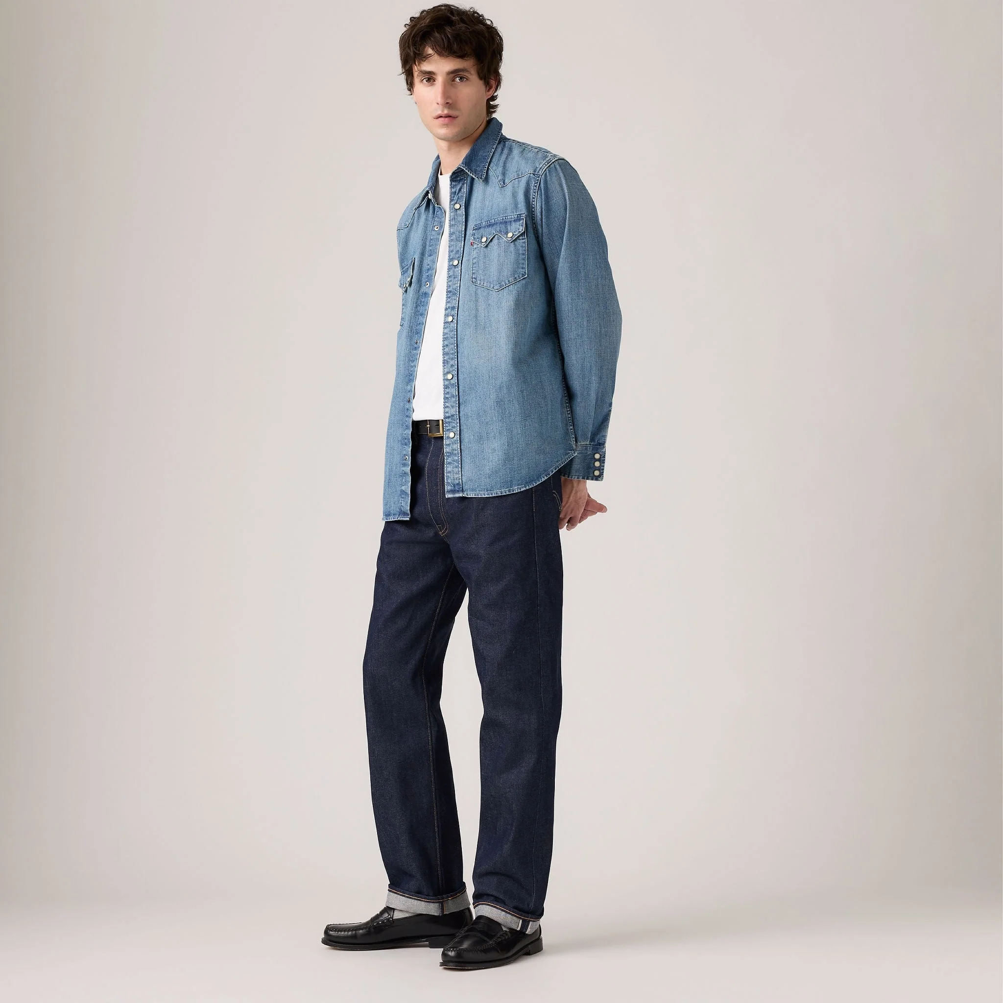 Levi's® Men's 501® Original Shrink-to-Fit™ Selvedge Jeans