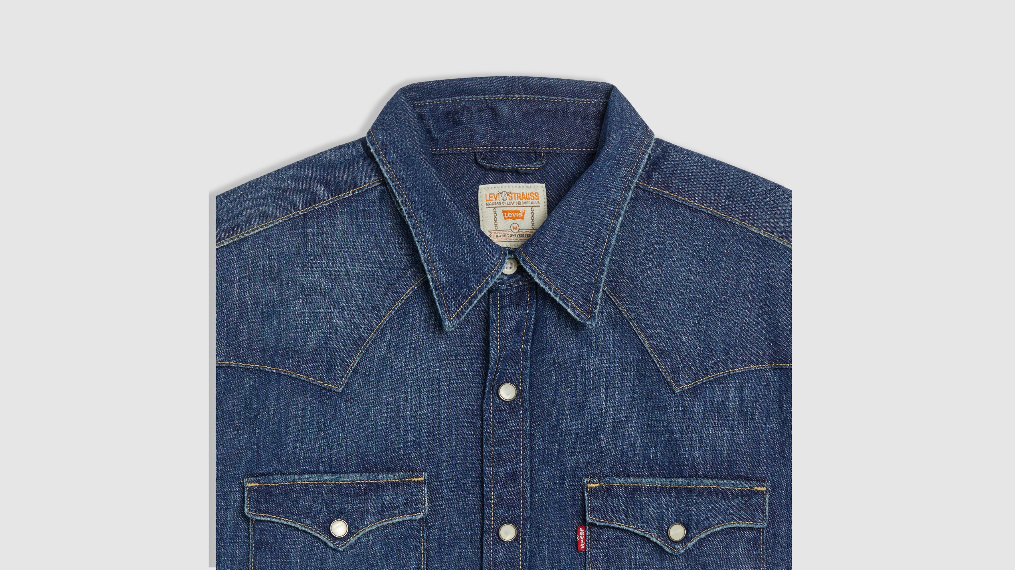 Levi's® Men's Barstow Standard Fit Western Shirt - Image 7