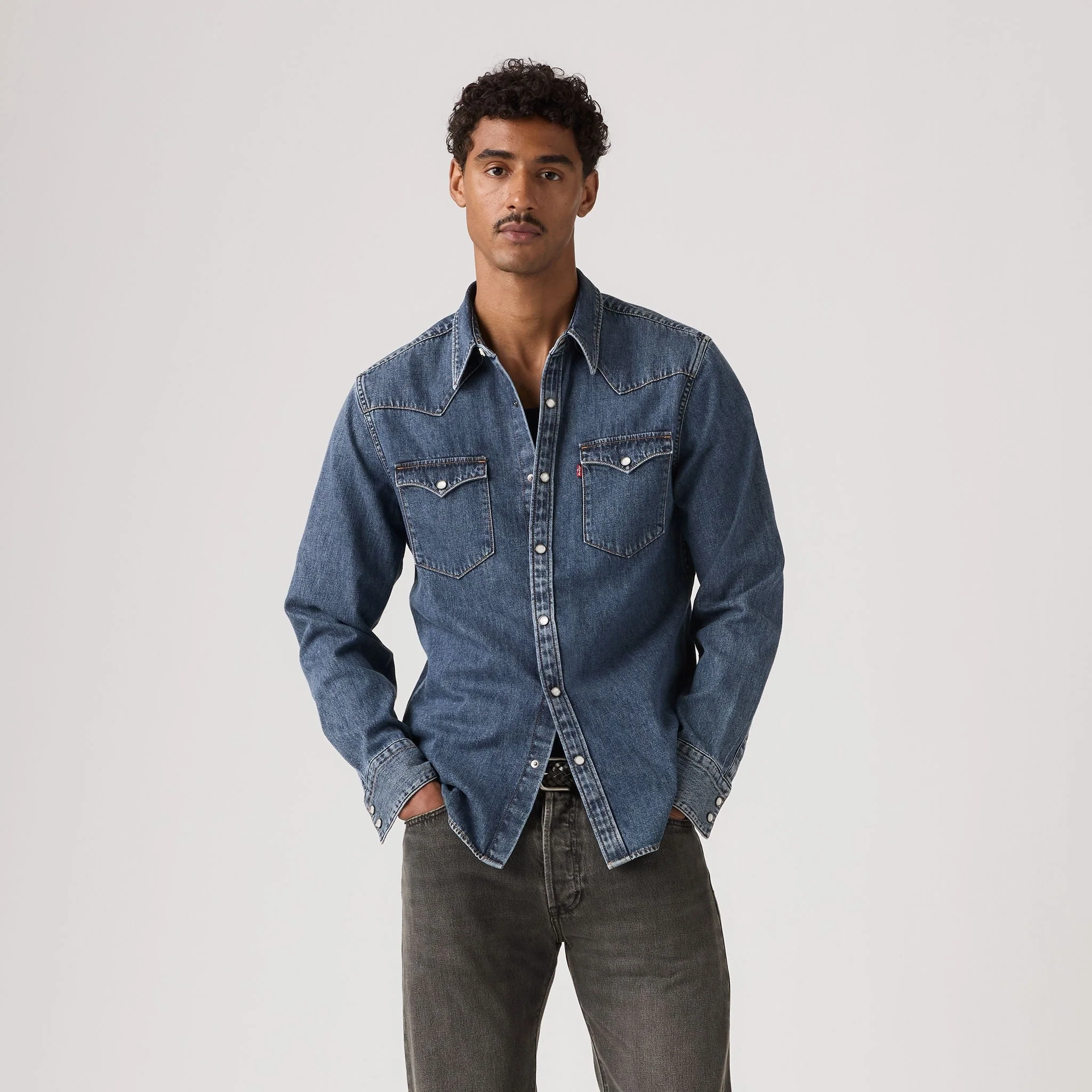 Levi's® Men's Barstow Standard Fit Western Shirt - Image 3