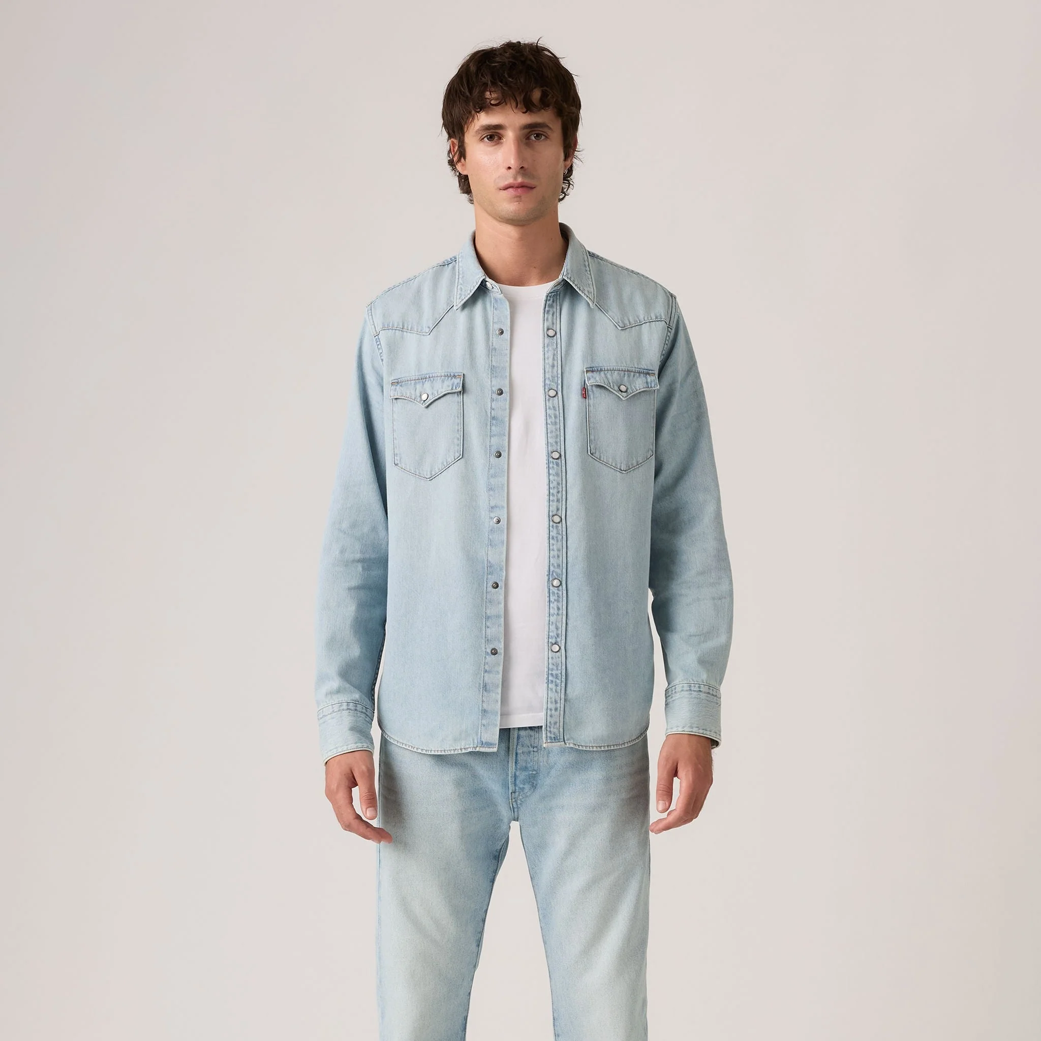 Levi's® Men's Barstow Standard Fit Western Shirt - Image 3