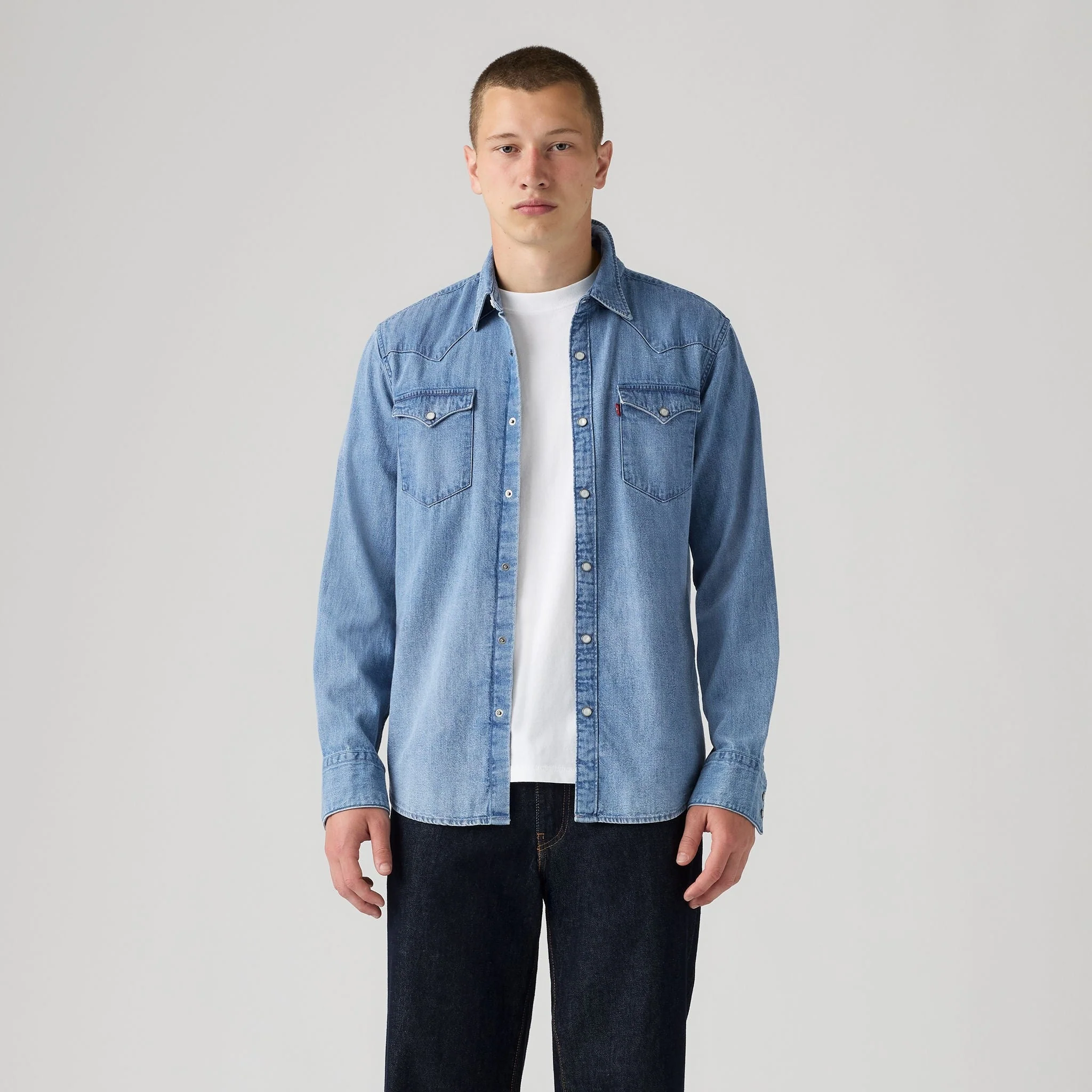 Levi's® Men's Barstow Standard Fit Western Shirt - Image 3