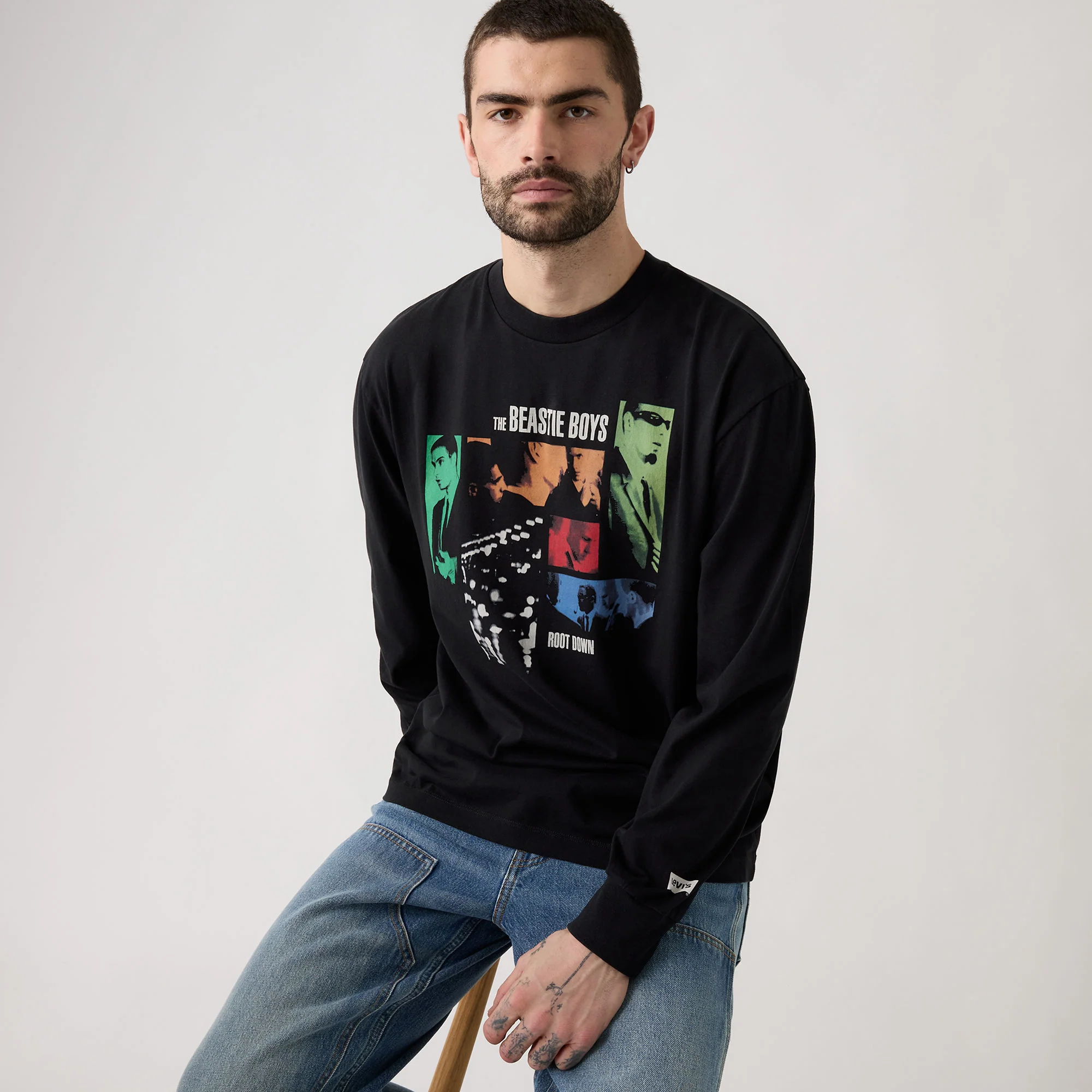 Levi's® Men's Beastie Boys Long-Sleeve Band Tee - Image 3