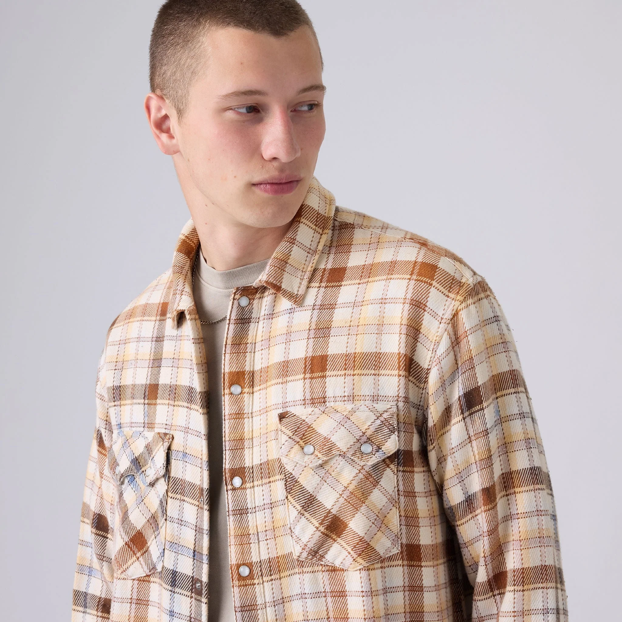 Levi's® Men's Long-Sleeve Boxy Western Shirt - Image 4