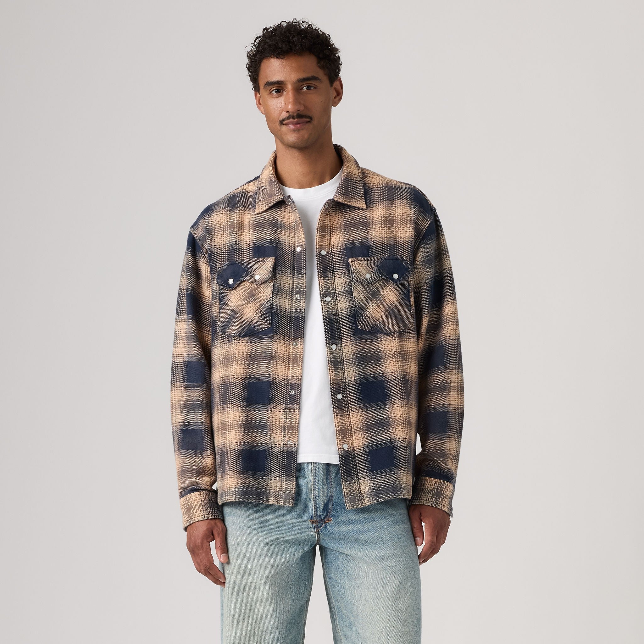 Levi's® Men's Long-Sleeve Boxy Western Shirt - Image 3