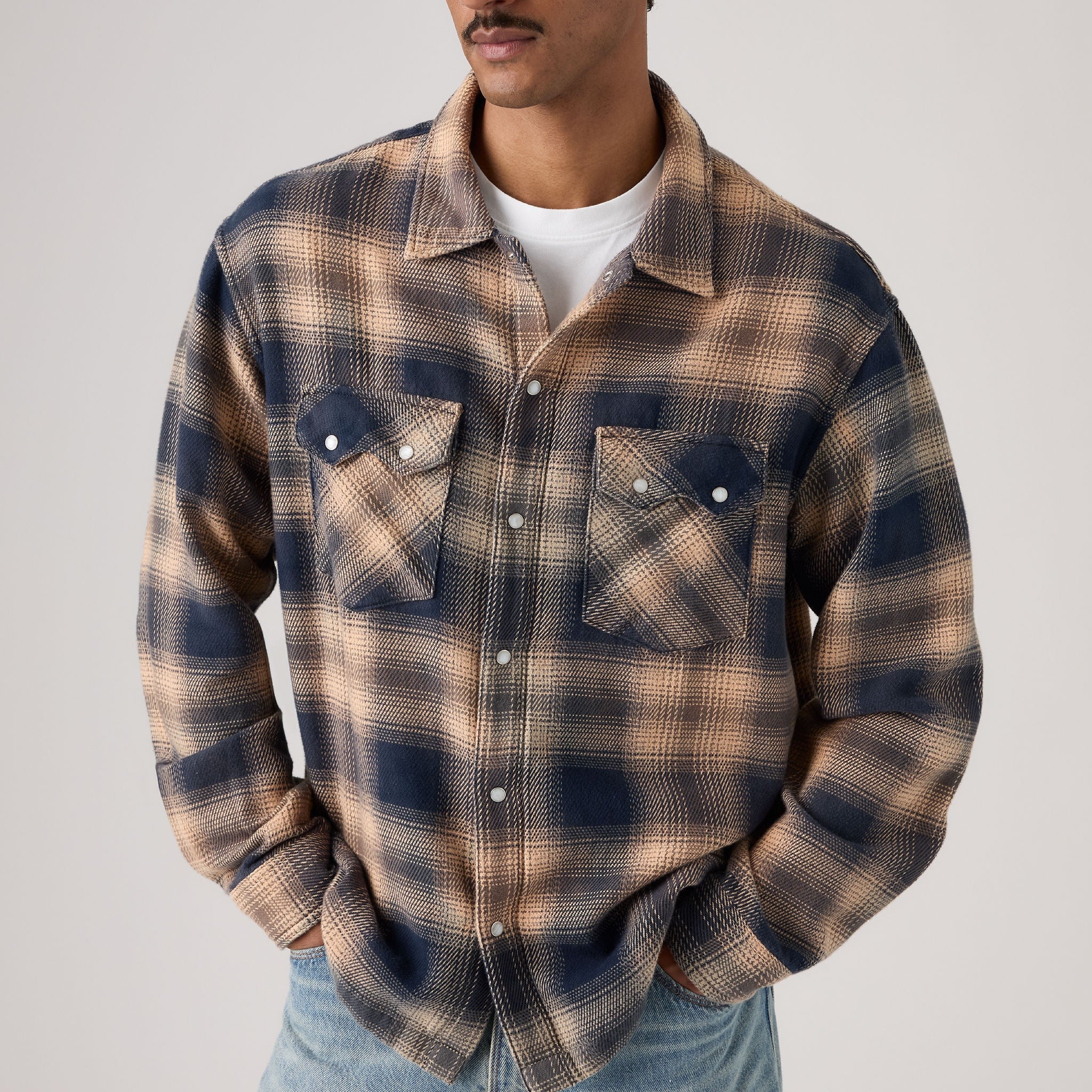 Levi's® Men's Long-Sleeve Boxy Western Shirt - Image 4