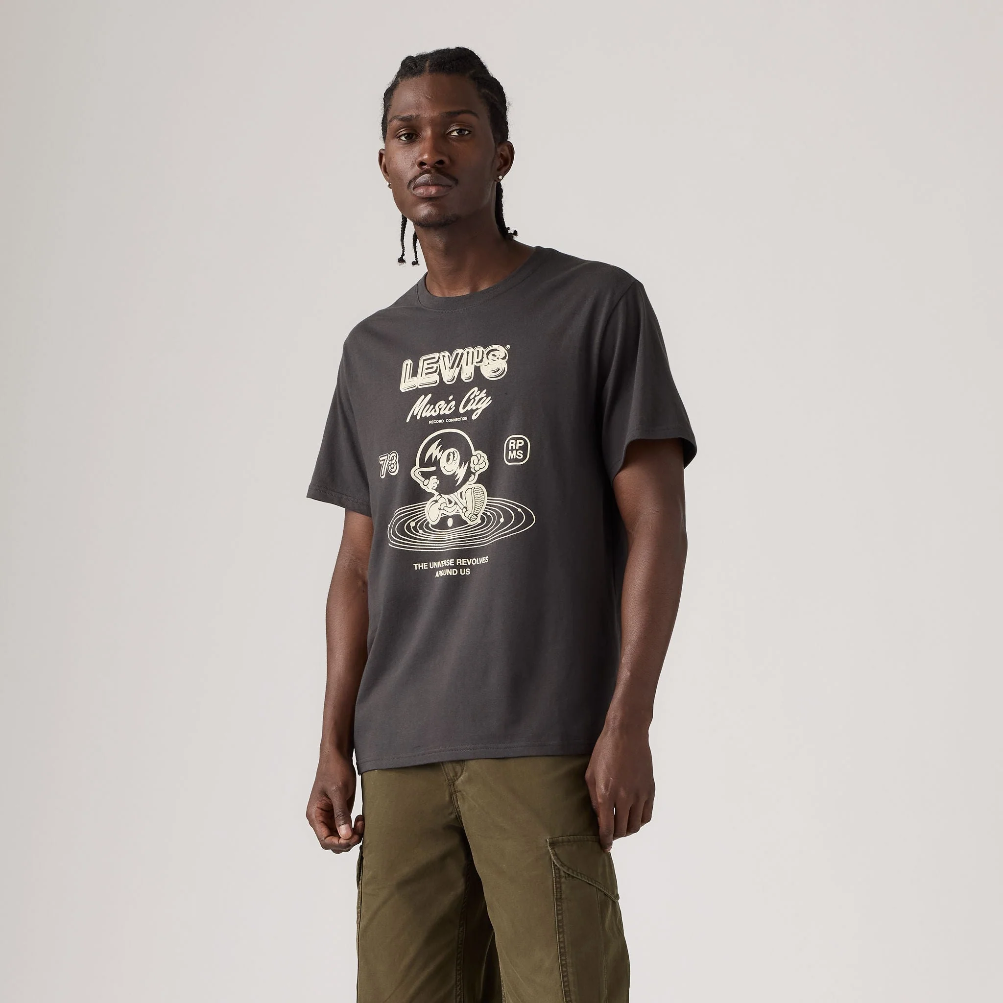 Levi's® Men's Relaxed Fit Short Sleeve Graphic T-Shirt - Image 3