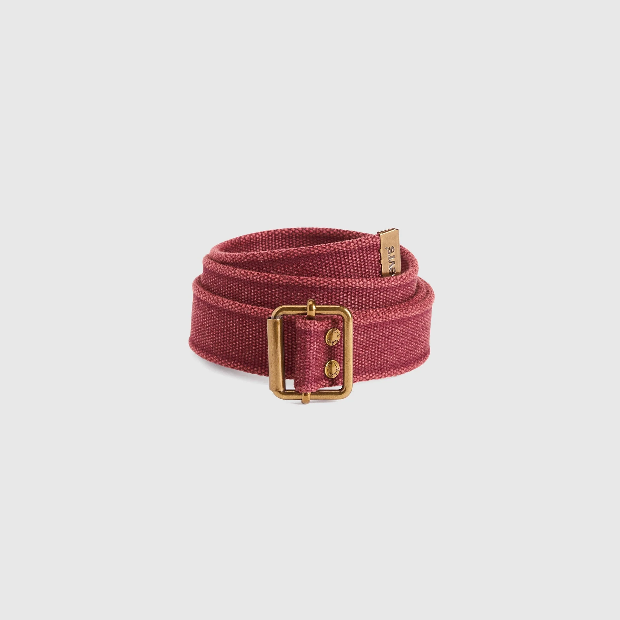 Levi's® Men's Washed Down Cotton Web Belt - Image 2