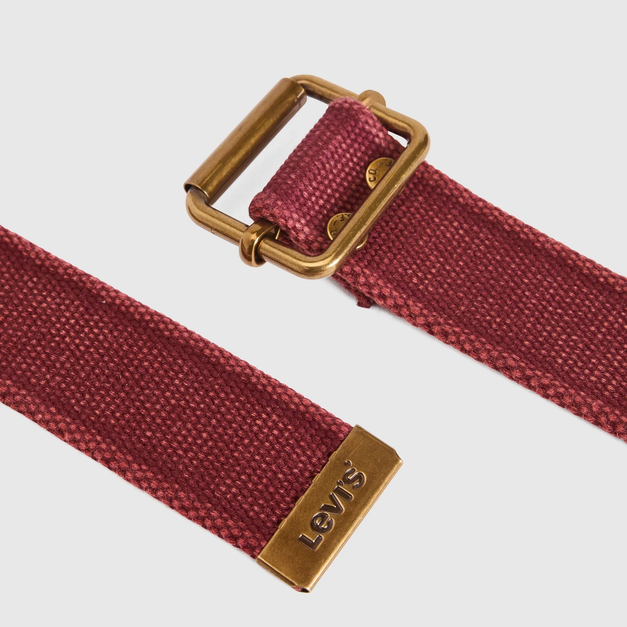 Levi's® Men's Washed Down Cotton Web Belt - Image 4