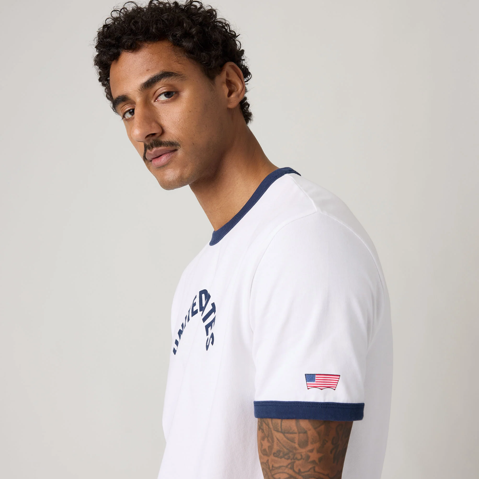 Levi's® U.S. Soccer Ringer Tee - Image 4