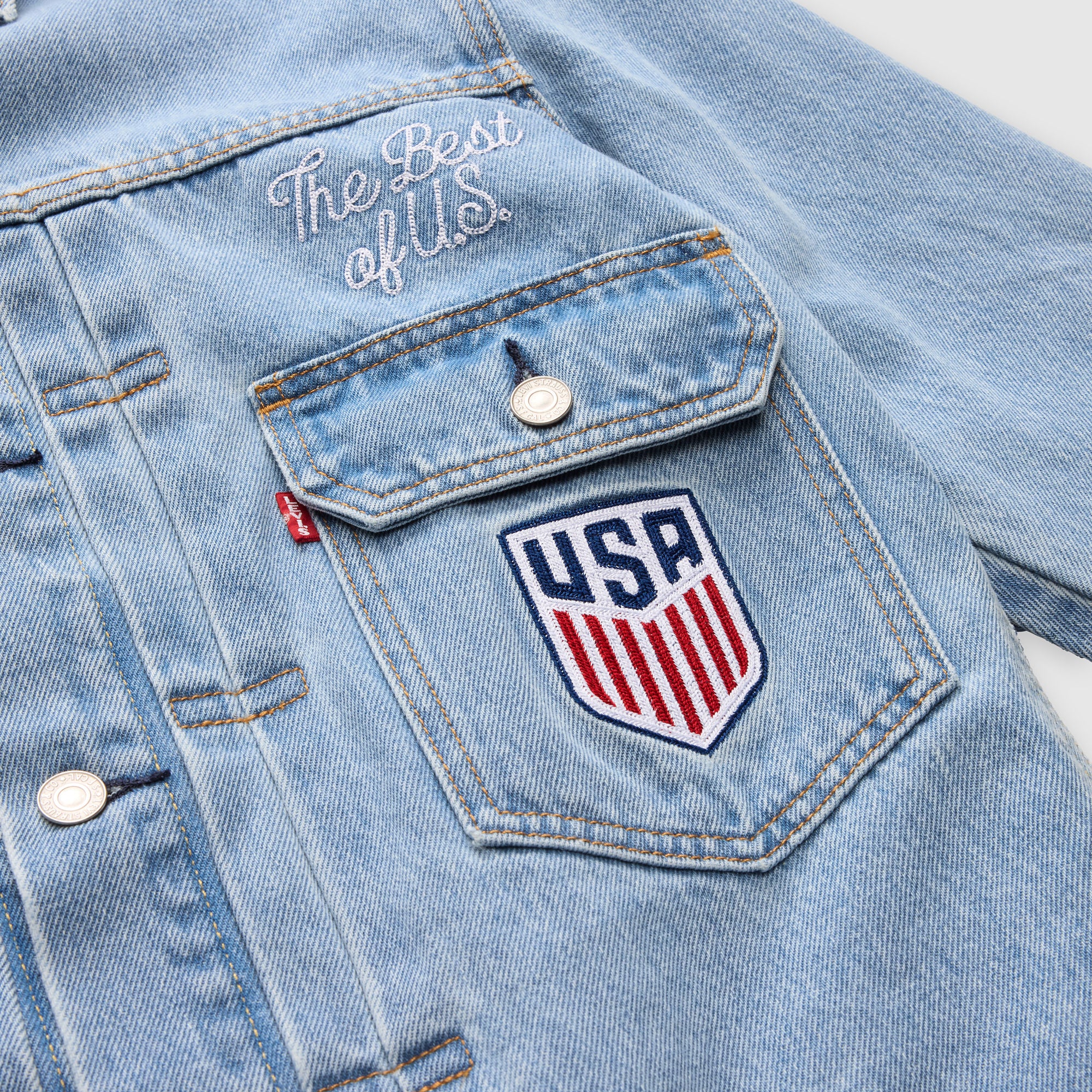 Levi's® U.S. Soccer Type II Trucker Jacket - Image 10