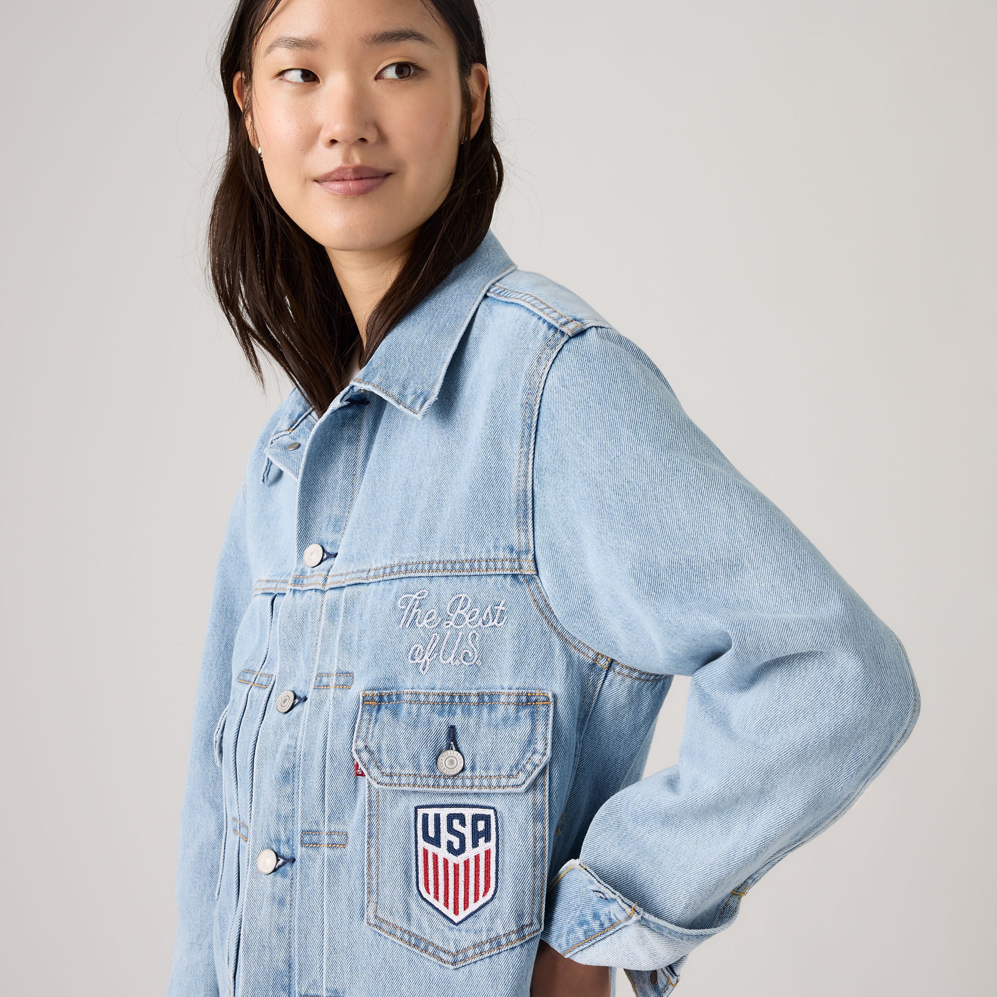 Levi's® U.S. Soccer Type II Trucker Jacket - Image 3