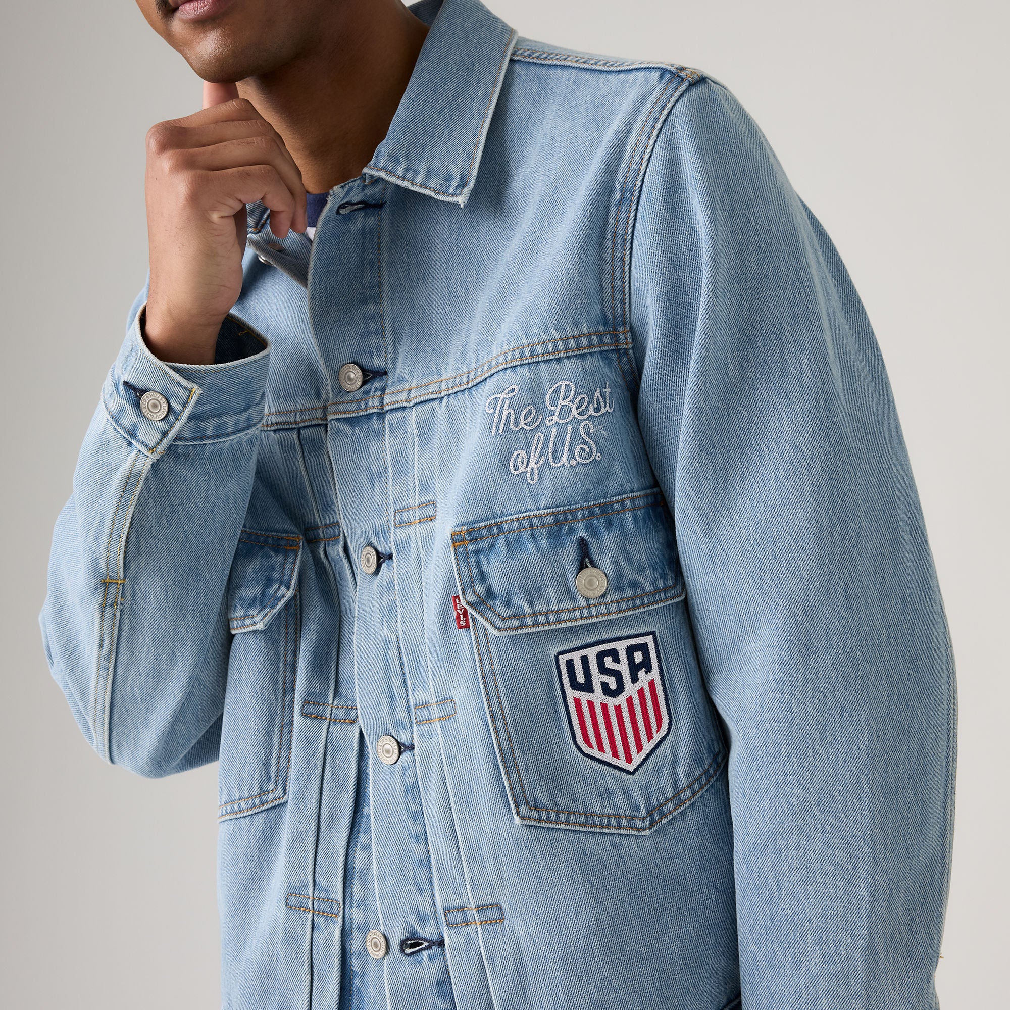 Levi's® U.S. Soccer Type II Trucker Jacket - Image 4