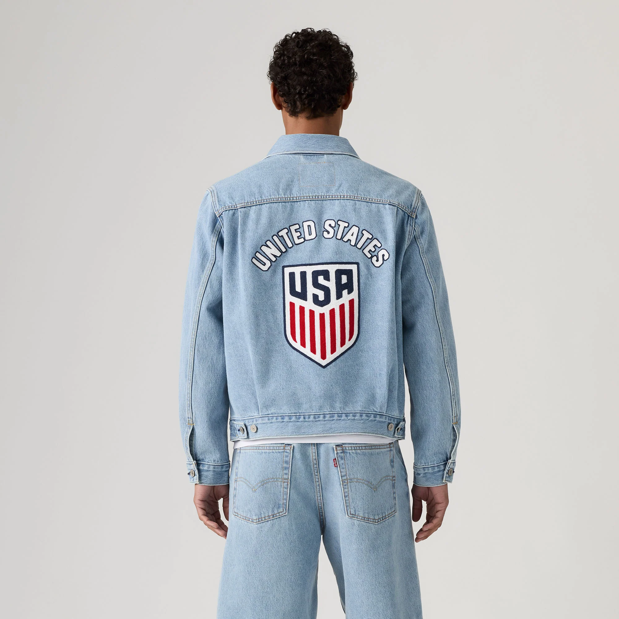 Levi's® U.S. Soccer Type II Trucker Jacket - Image 6
