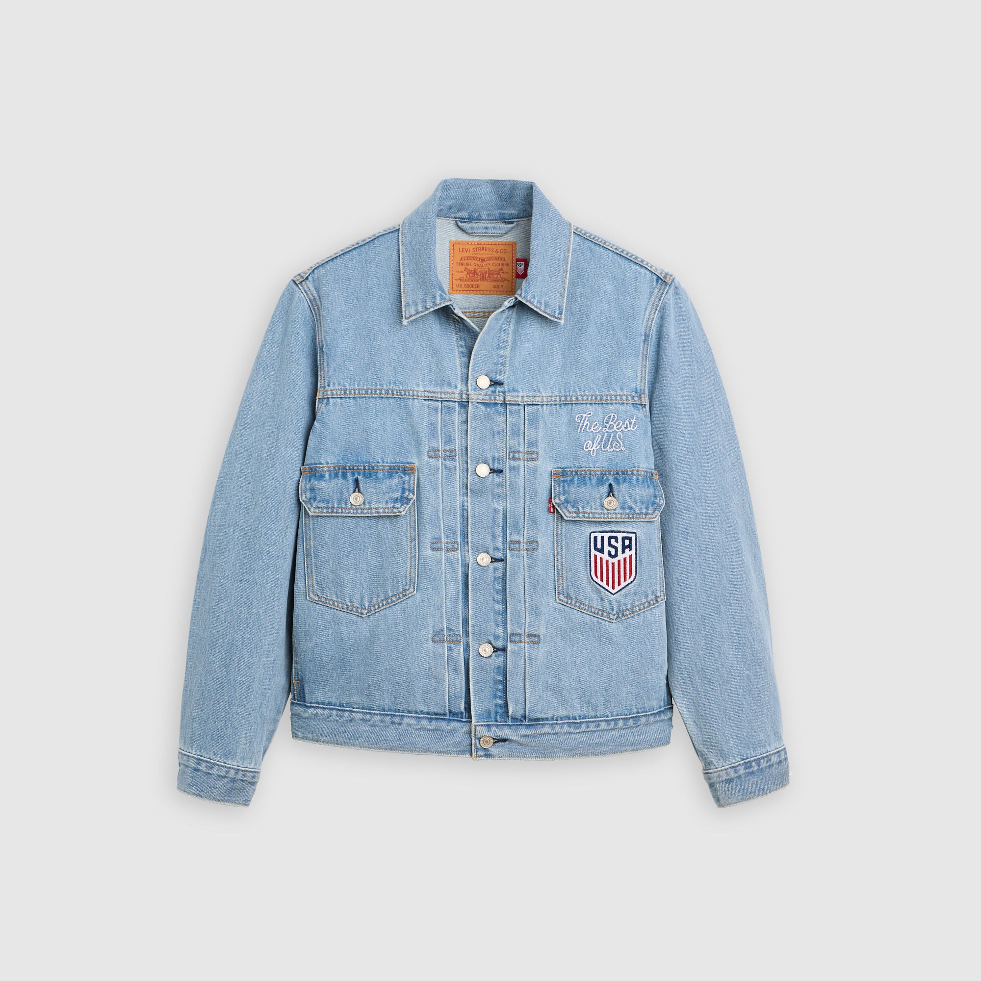 Levi's® U.S. Soccer Type II Trucker Jacket - Image 7