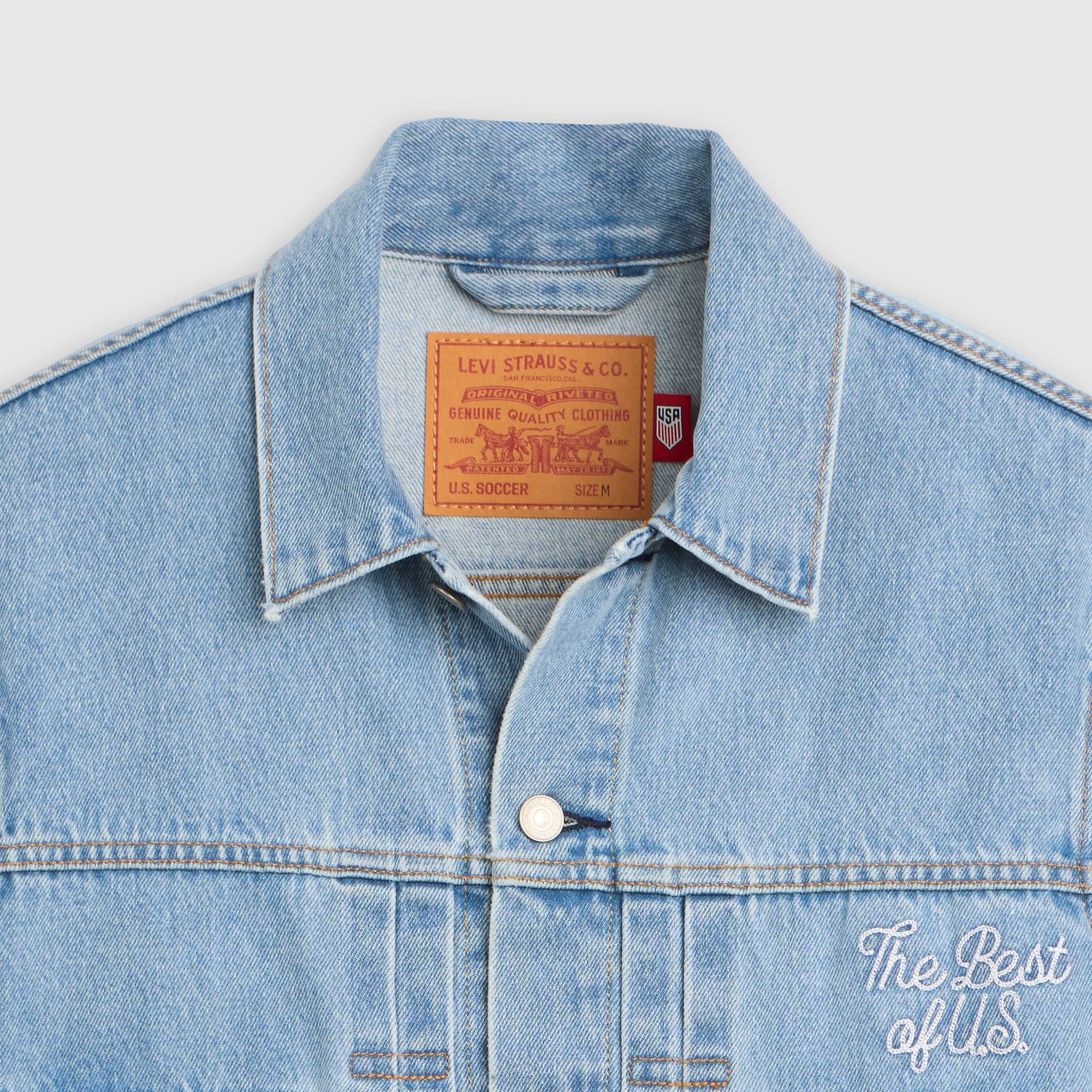 Levi's® U.S. Soccer Type II Trucker Jacket - Image 9