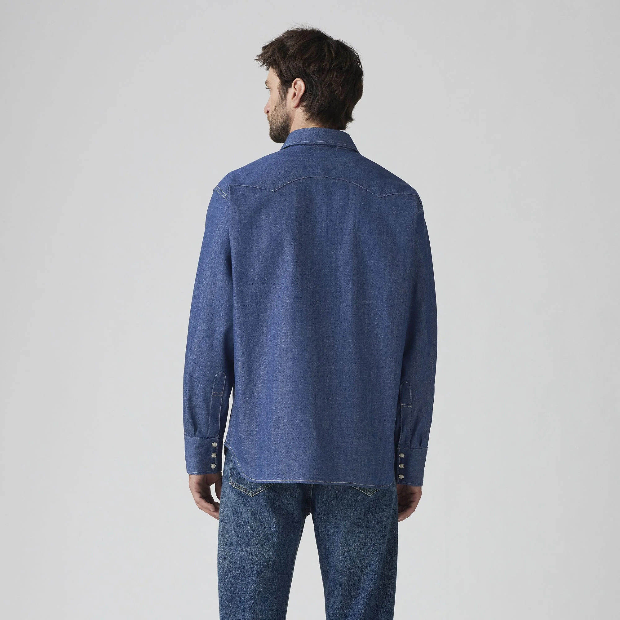 Levi's® Vintage Clothing Men's 1955 Shorthorn Sawtooth Shirt - Image 3