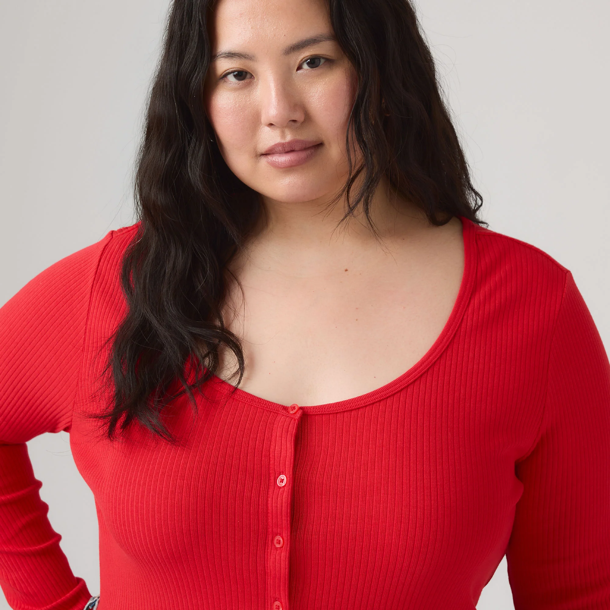 Levi's® Women's Austen Button-Up Long-Sleeve Top (Plus Size)