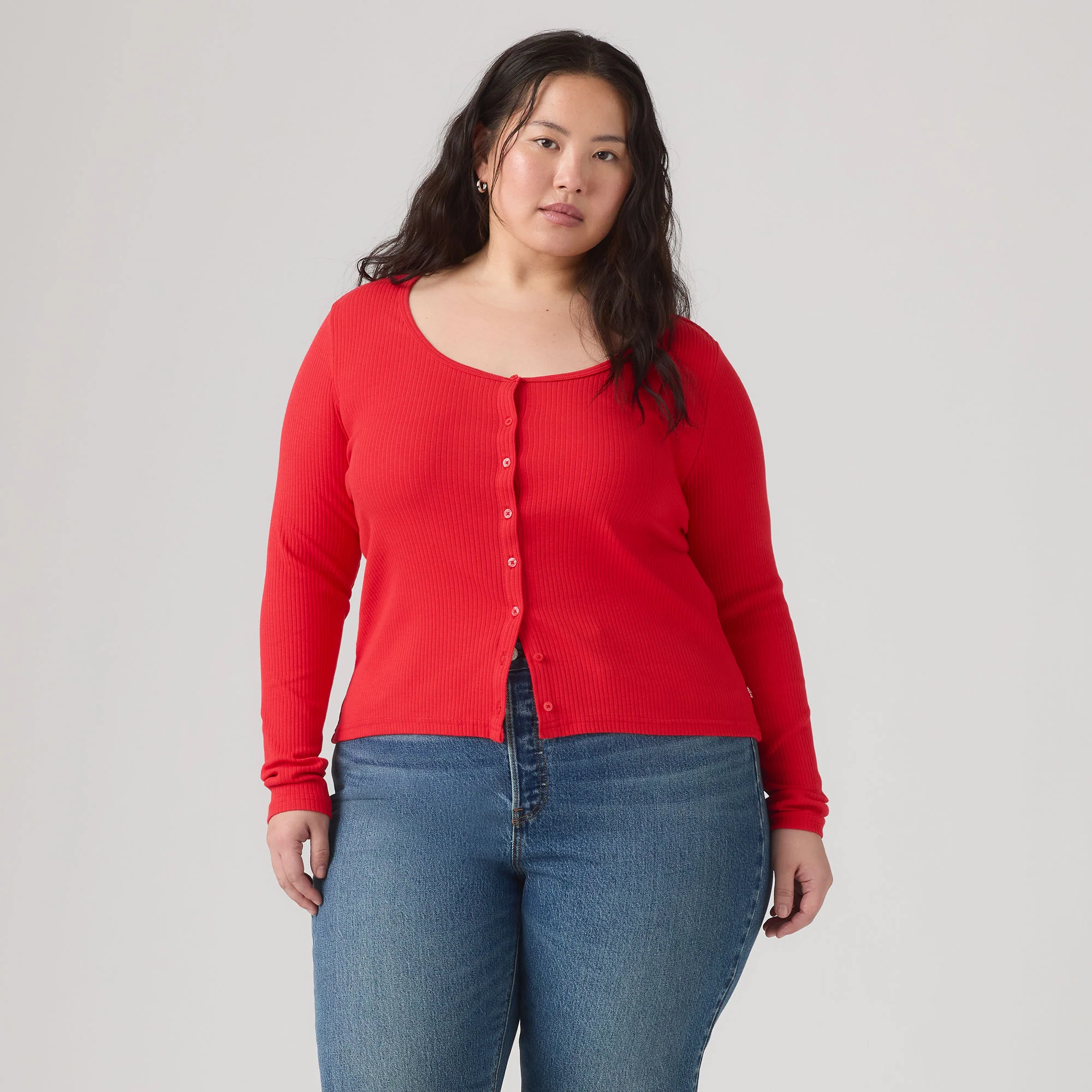 Levi's® Women's Austen Button-Up Long-Sleeve Top (Plus Size) - Image 2