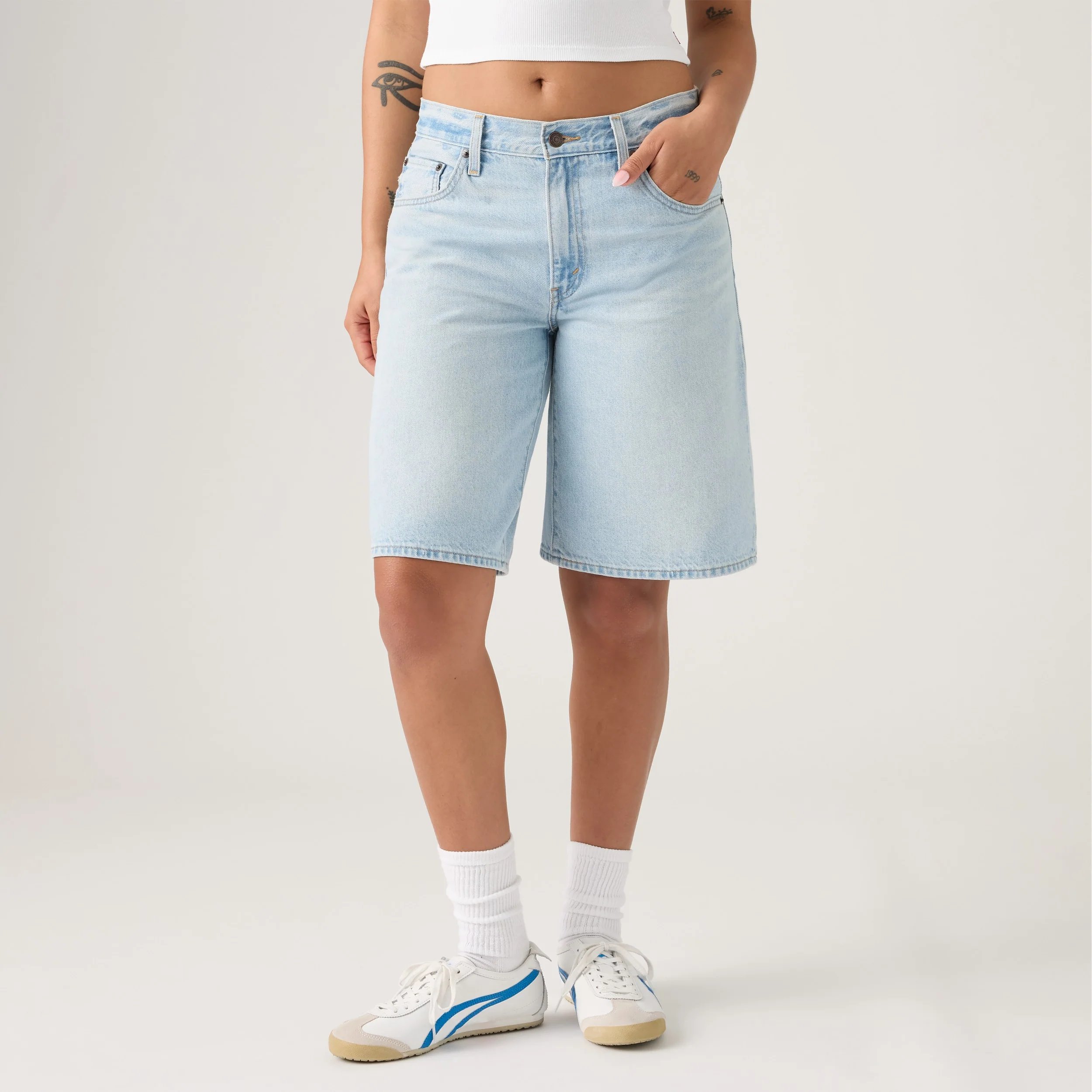 Levi's® Women's Baggy Dad Jorts - Image 5