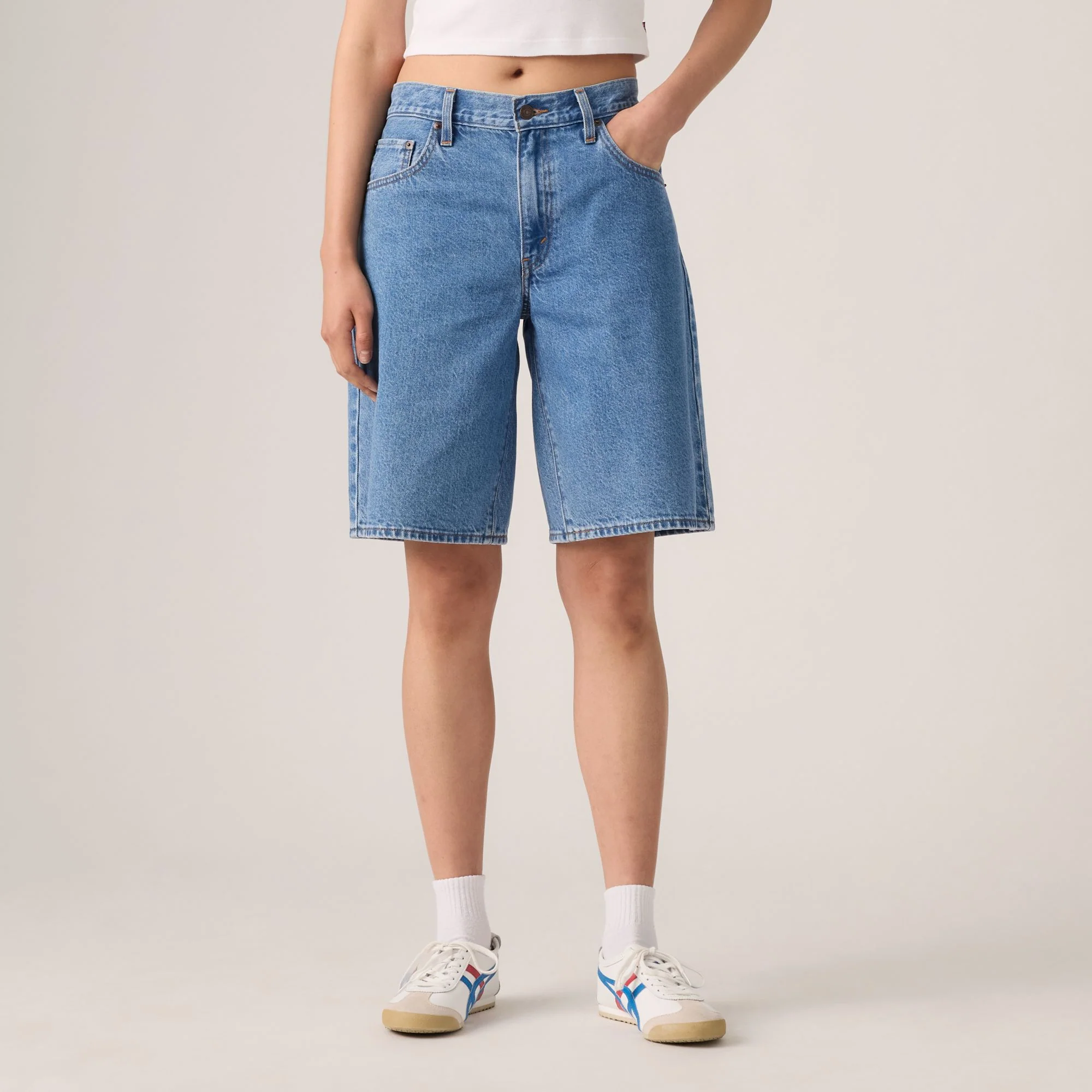 Levi's® Women's Baggy Dad Jorts - Image 6