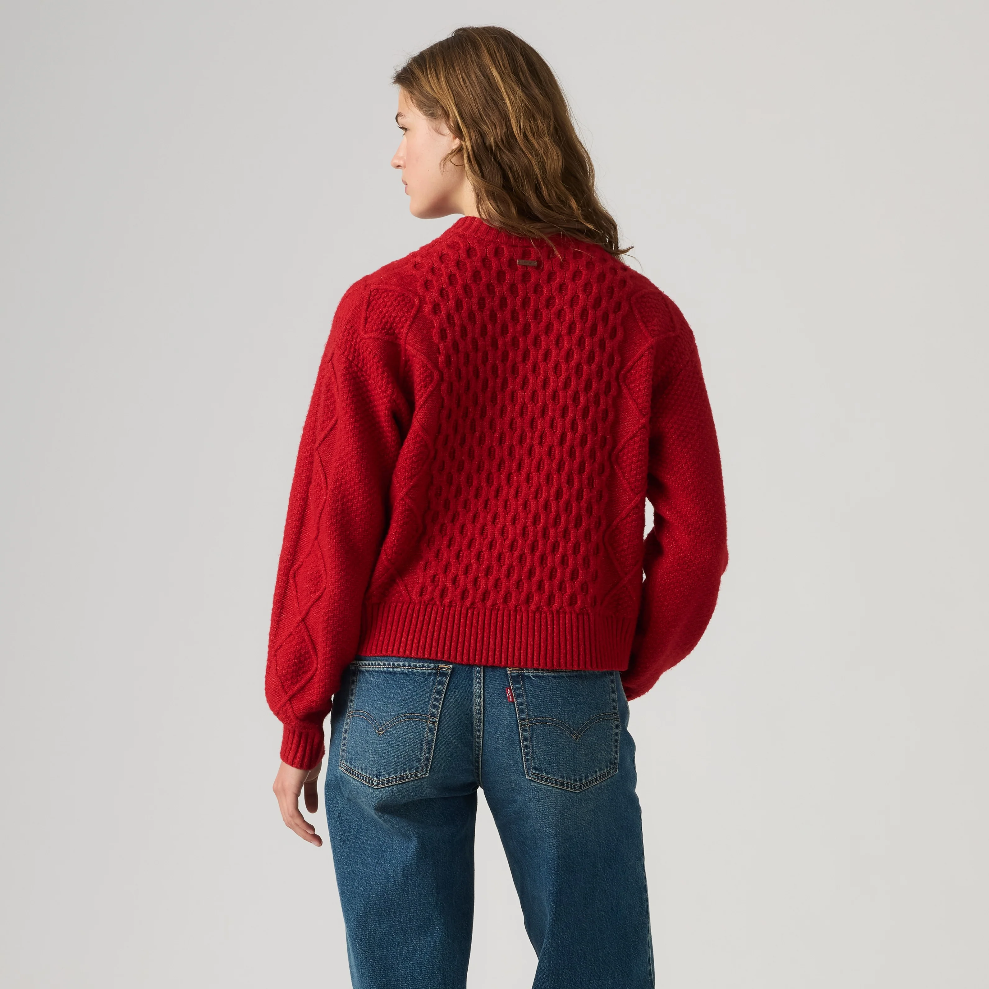 Levi's® Women's Charlotte Crewneck Cardigan - Image 3