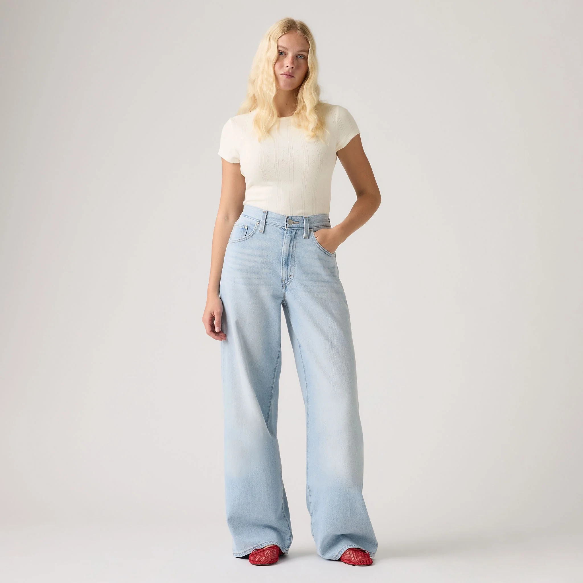 Levi's® Women's Cinch Wide-Leg Jeans - Image 3