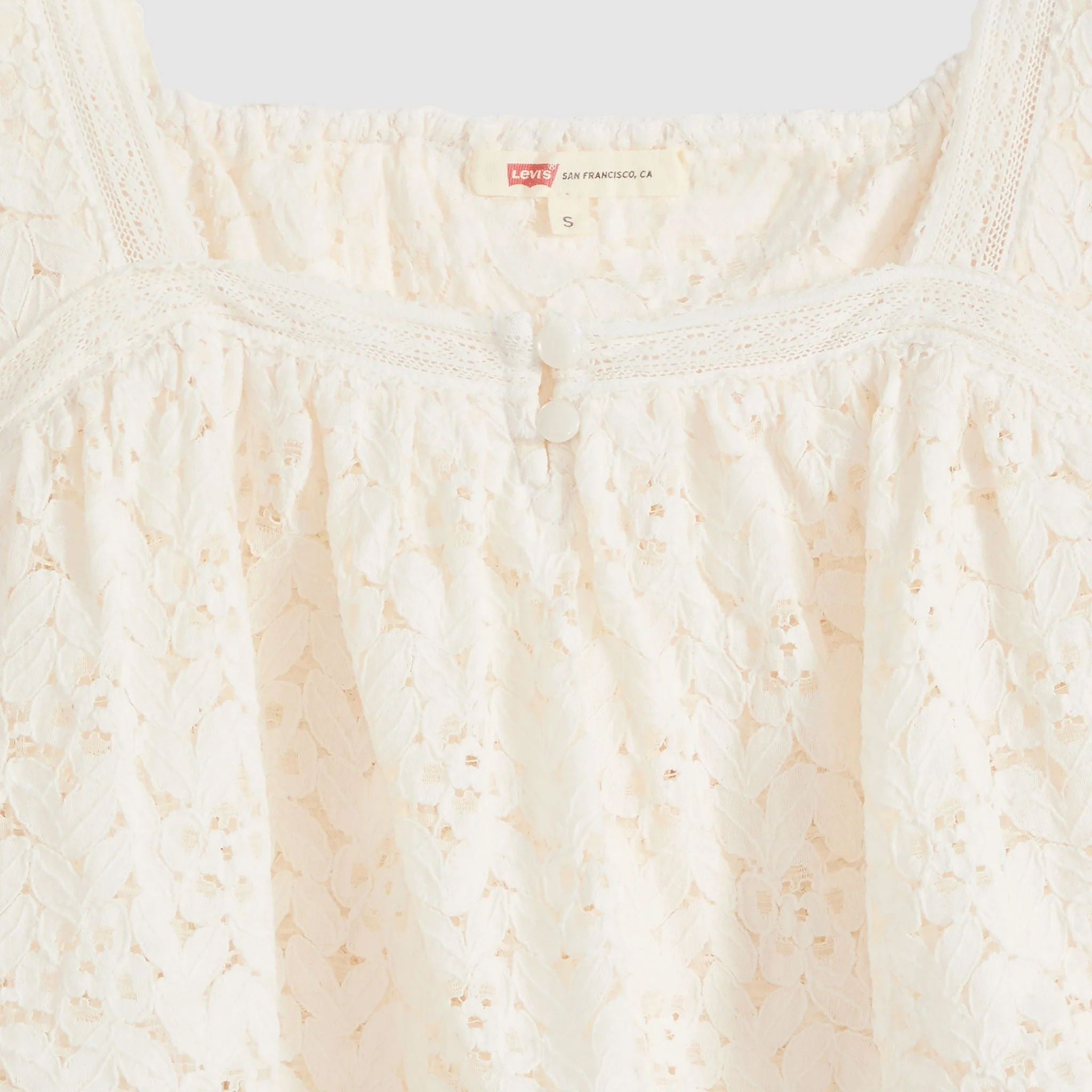 Levi's® Women's Dom Short-Sleeve Lace Blouse - Image 6