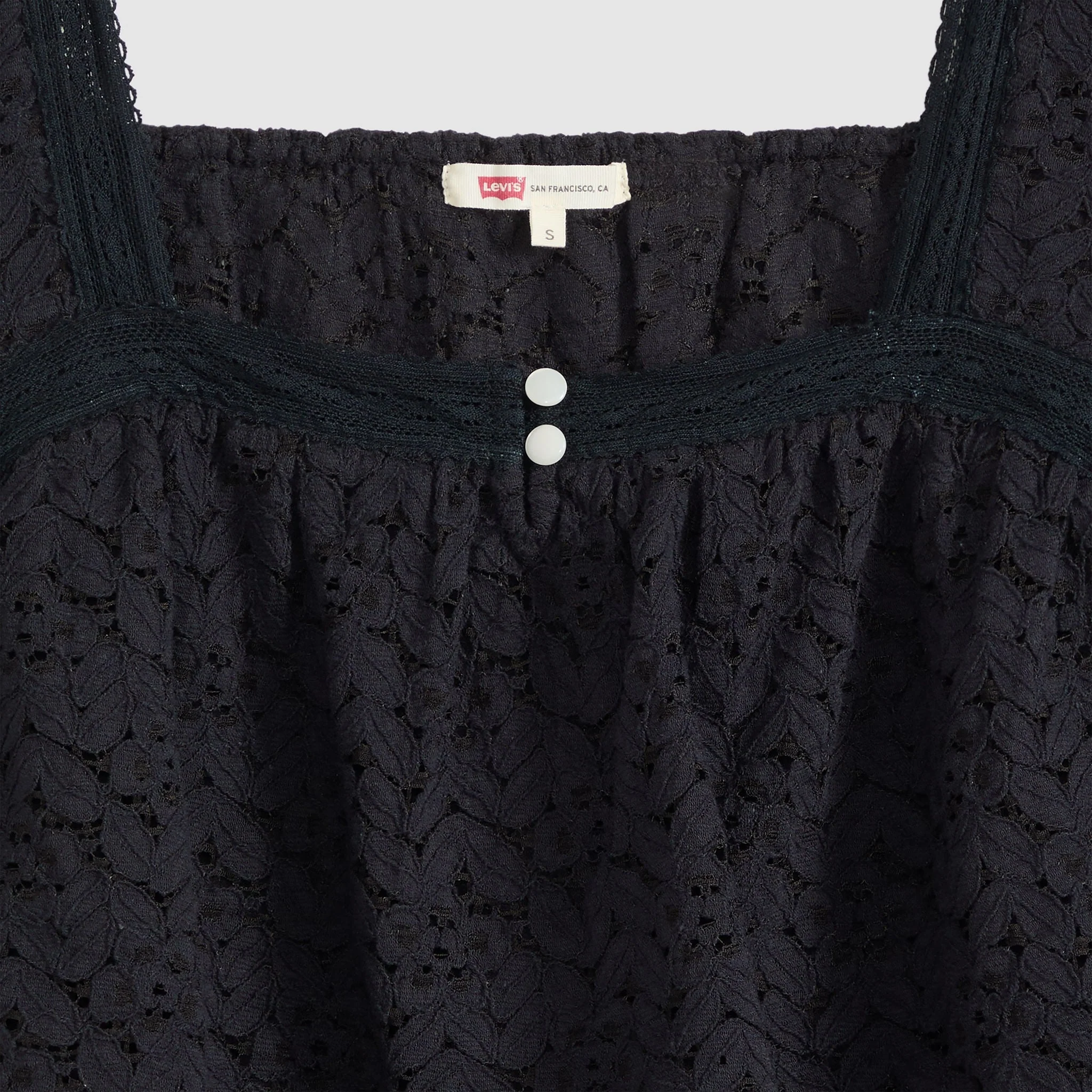 Levi's® Women's Dom Short-Sleeve Lace Blouse - Image 6