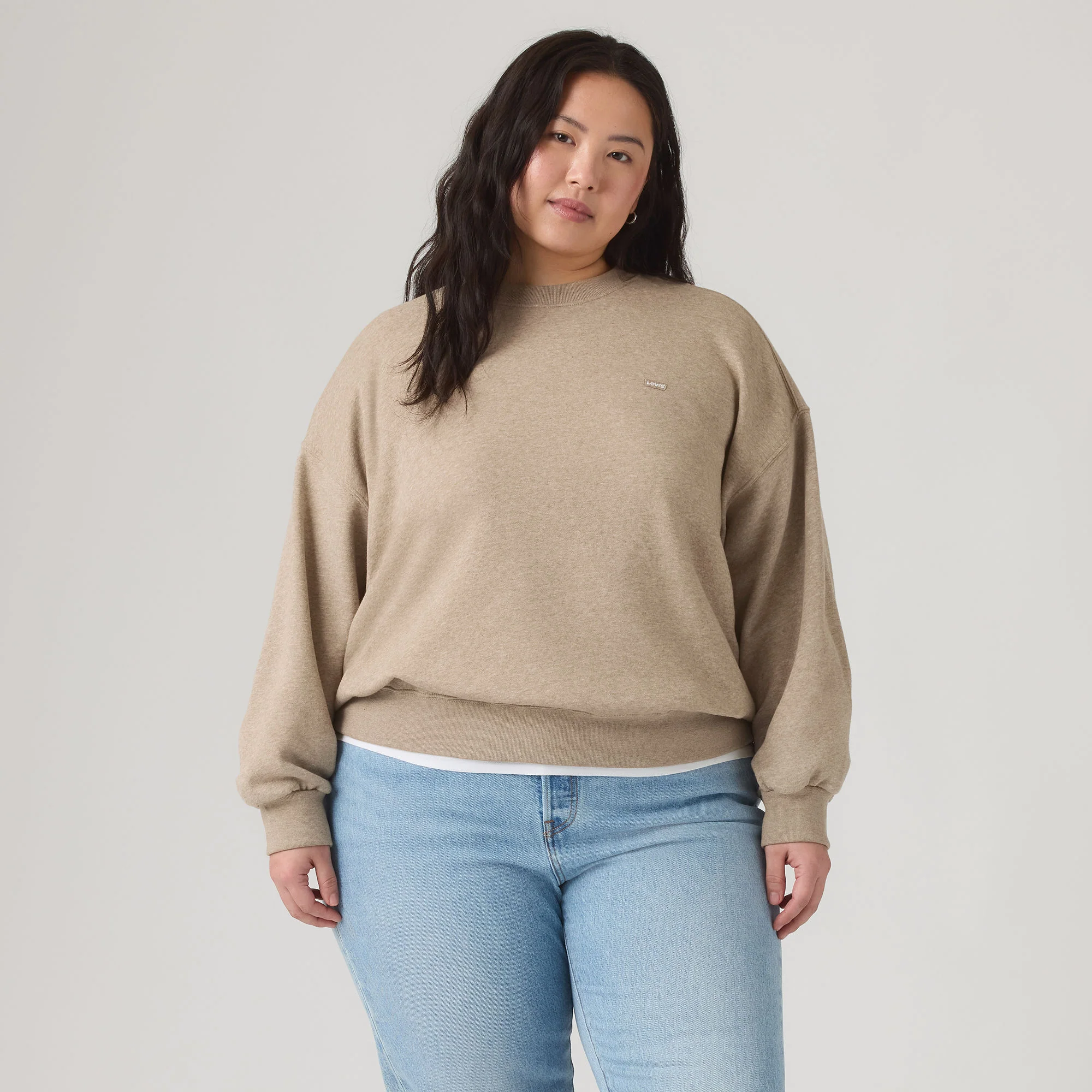 Levi's® Women's Everyday Crewneck Sweatshirt (Plus Size) - Image 3