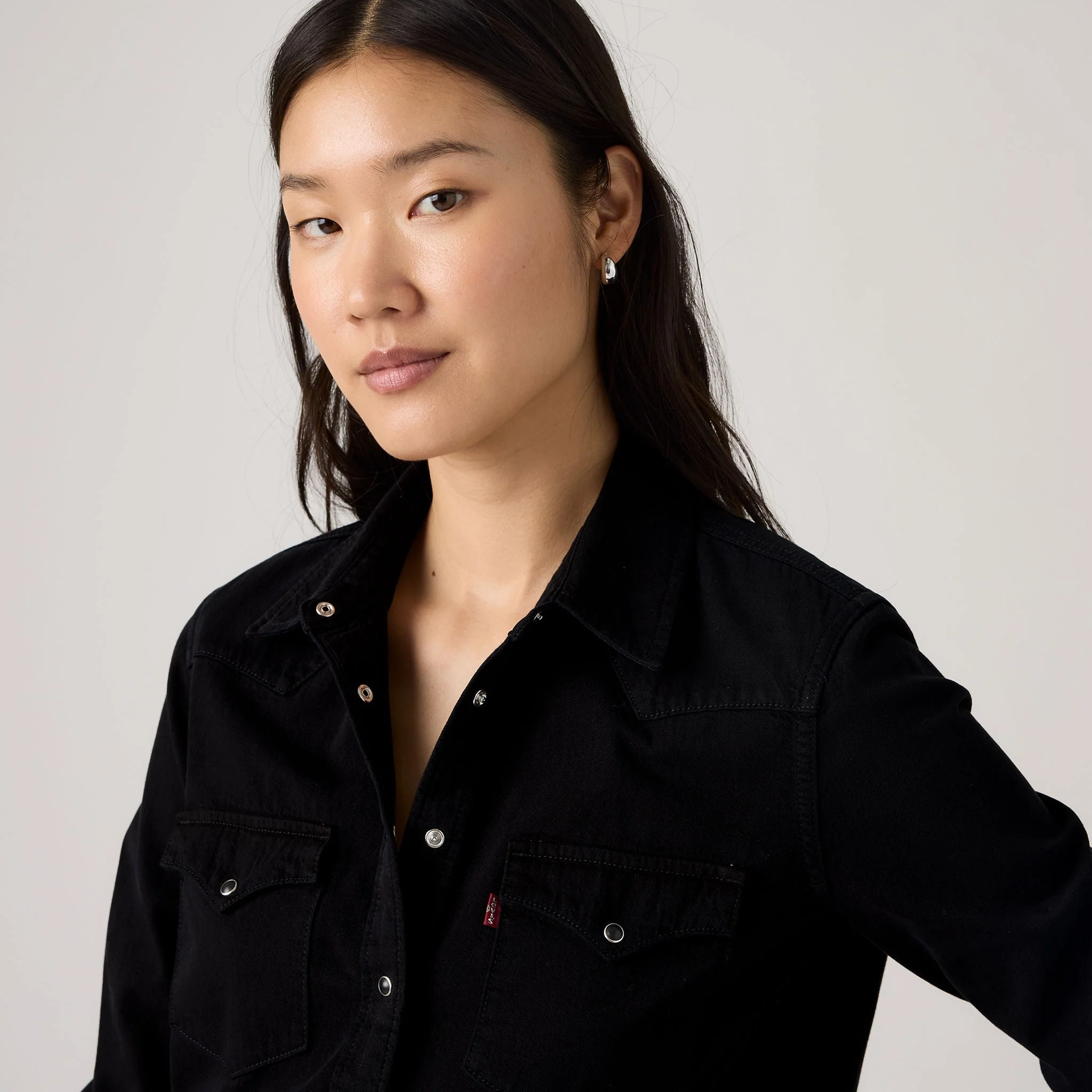 Levi's® Women's Heritage Western Denim Shirt - Image 4
