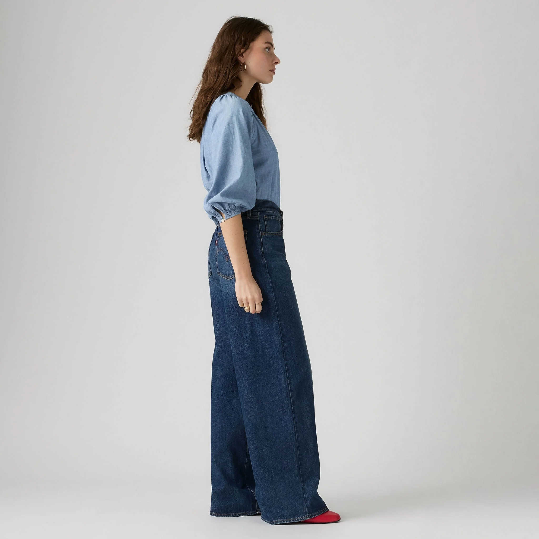 Levi's® Women's Middy Wide-Leg Jeans - Image 4
