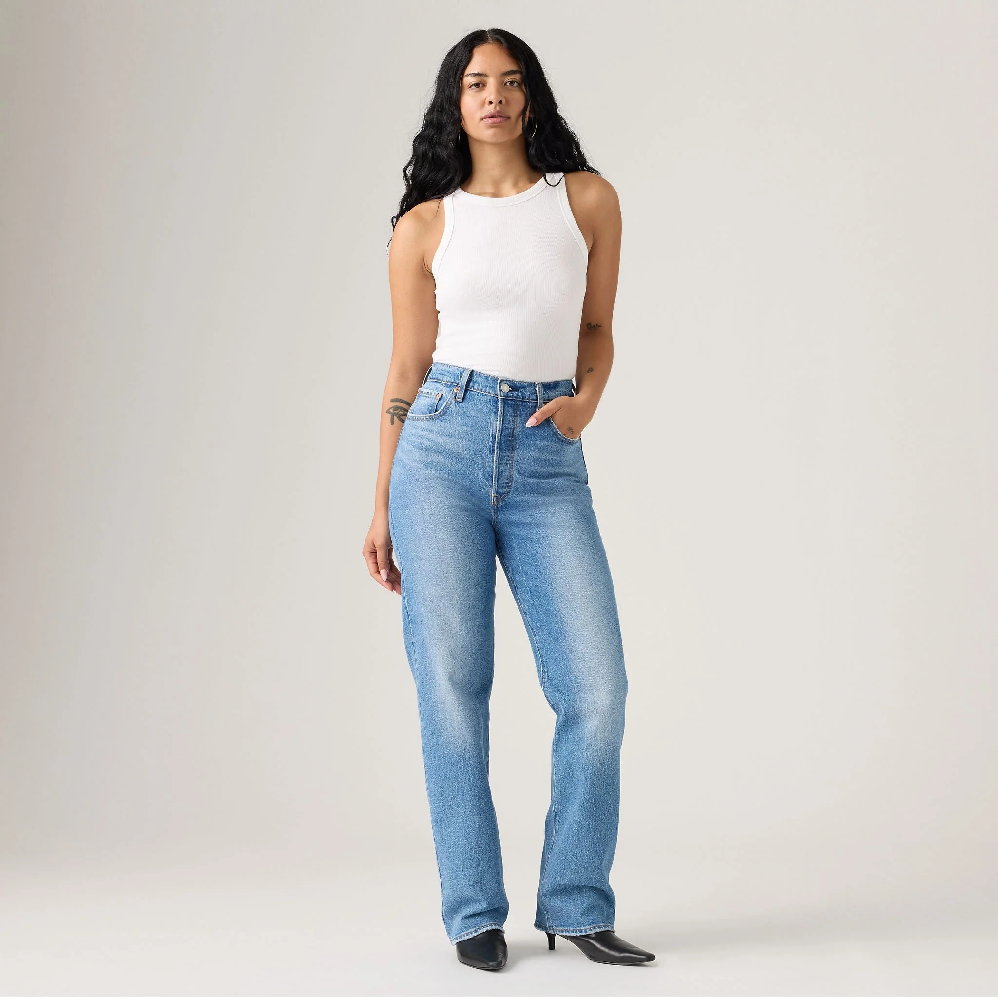 Levi's® Women's Ribcage Full-Length Jeans - Image 4