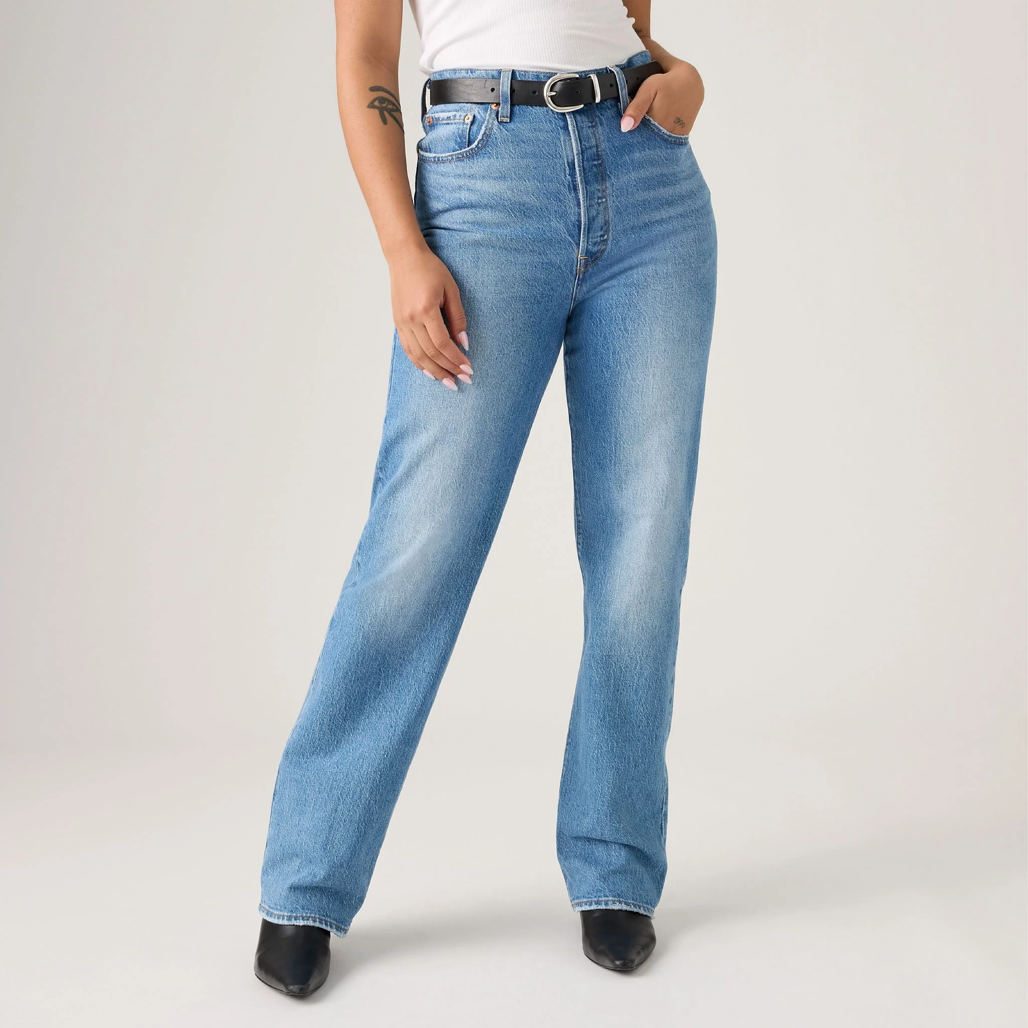 Levi's® Women's Ribcage Full-Length Jeans - Image 8