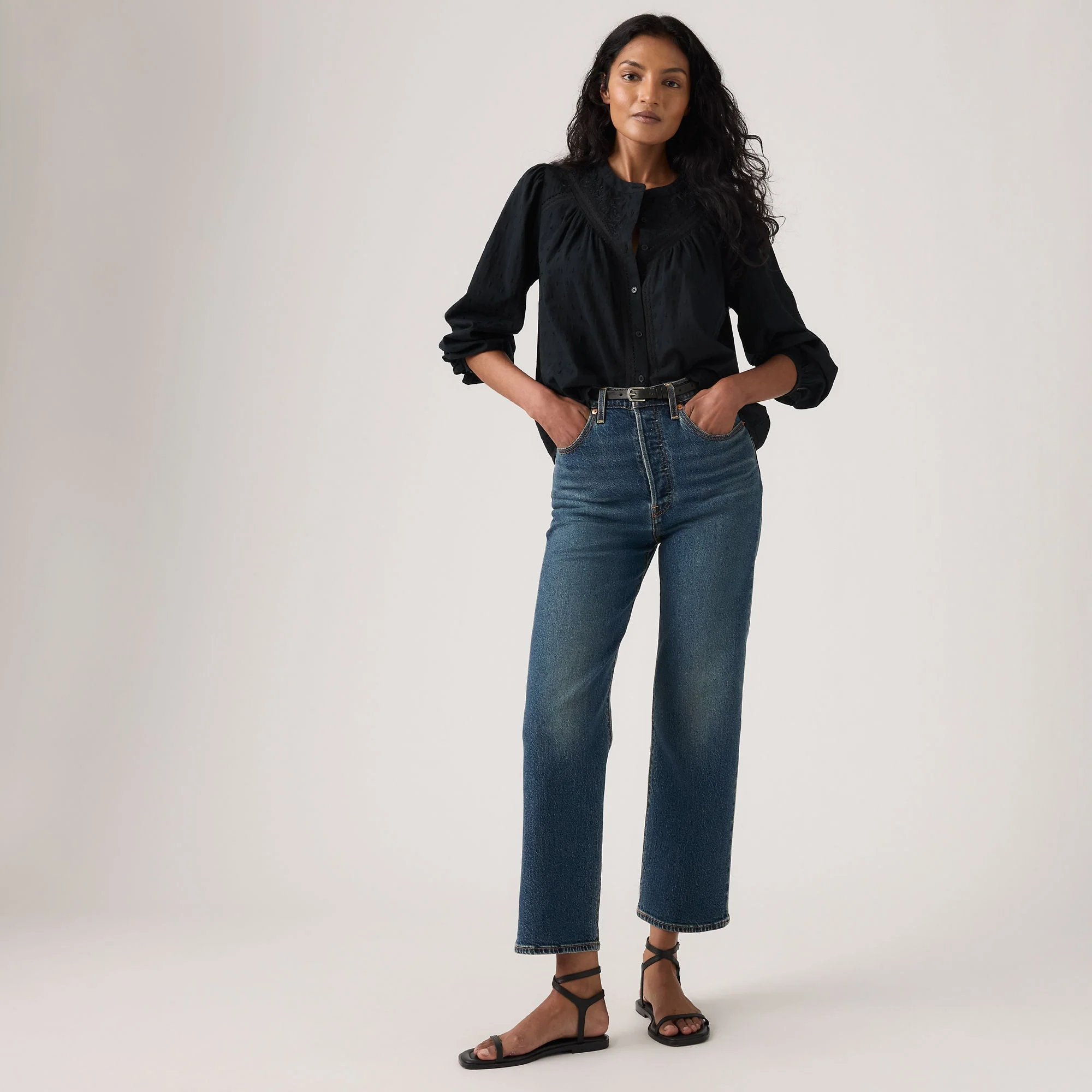 Levi's® Women's Ribcage Straight Ankle Jeans - Image 4
