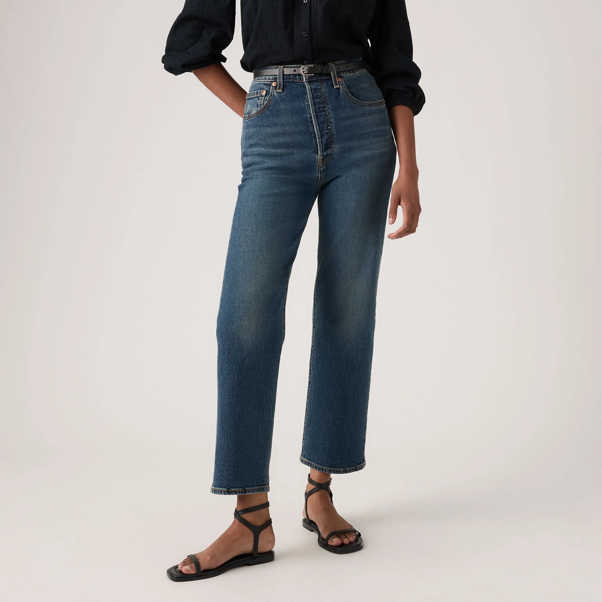 Levi's® Women's Ribcage Straight Ankle Jeans - Image 5