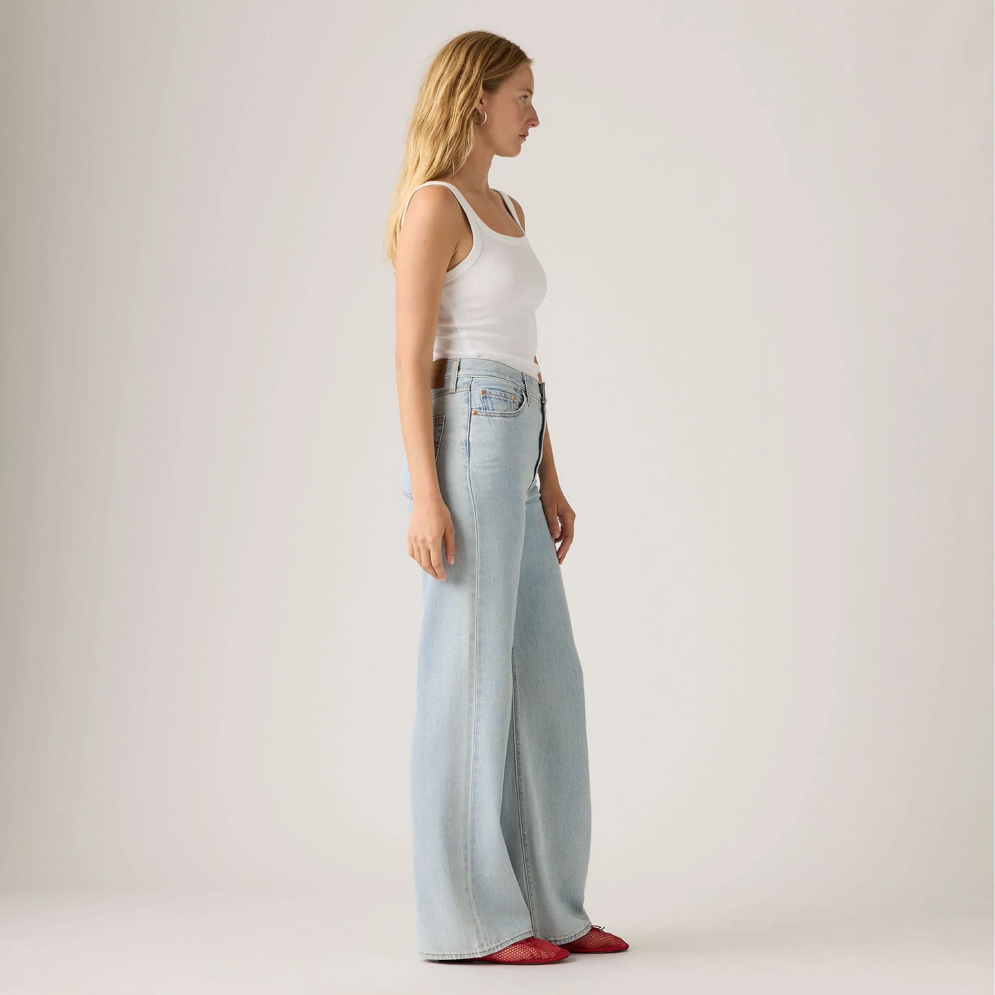 Levi's® Women's Ribcage Wide-Leg Jeans - Image 3
