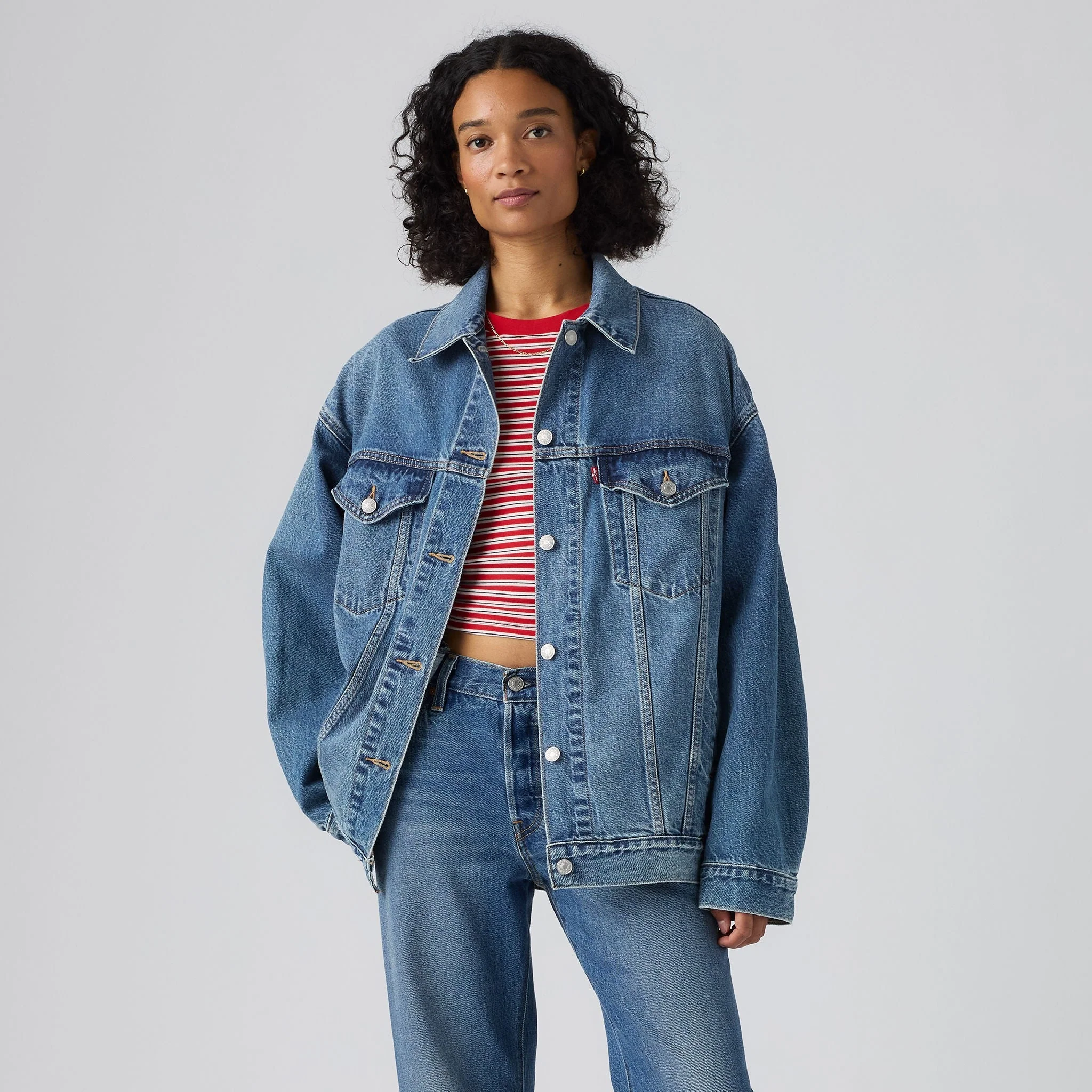 Levi's® Women's XL Trucker Jacket - Image 3
