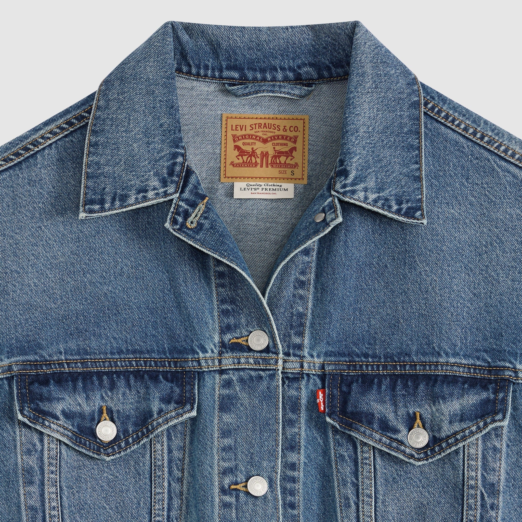 Levi's® Women's XL Trucker Jacket - Image 6